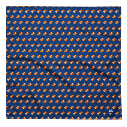 Pixel Football bandana - Blue