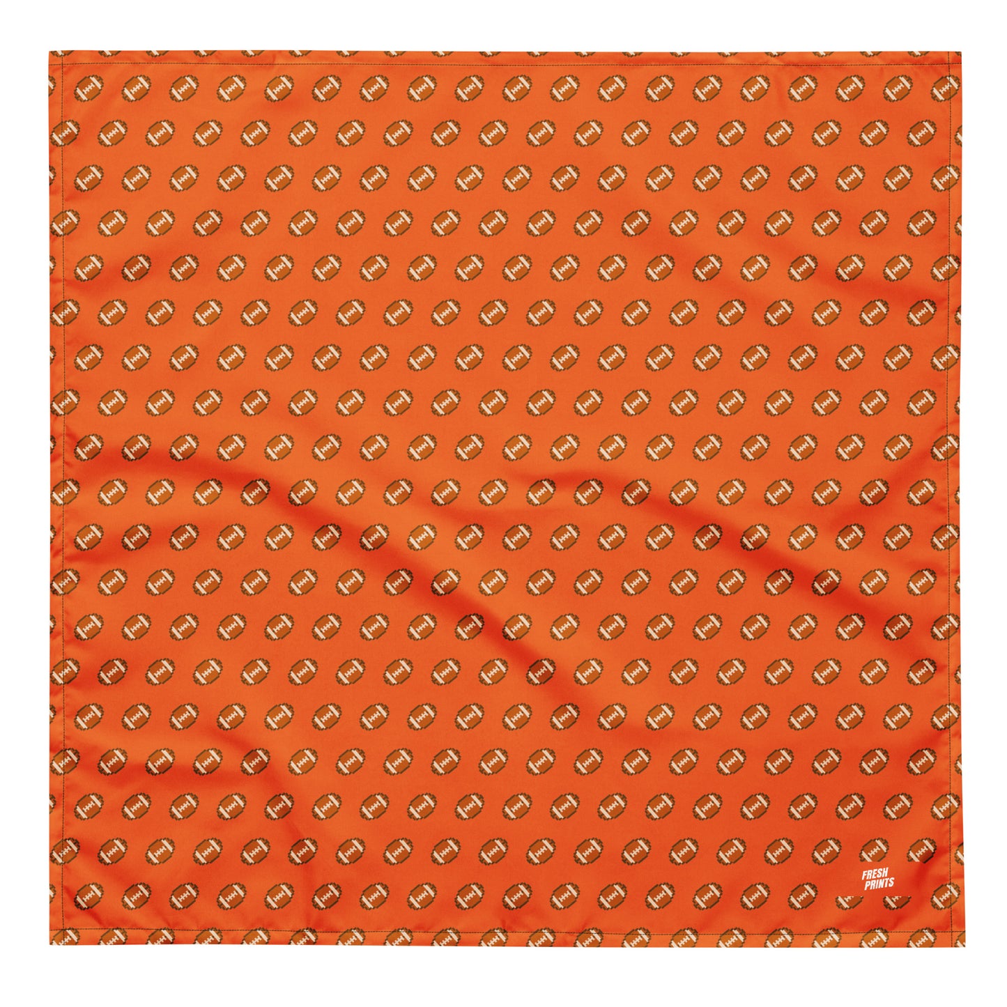 Pixel Football bandana - Orange