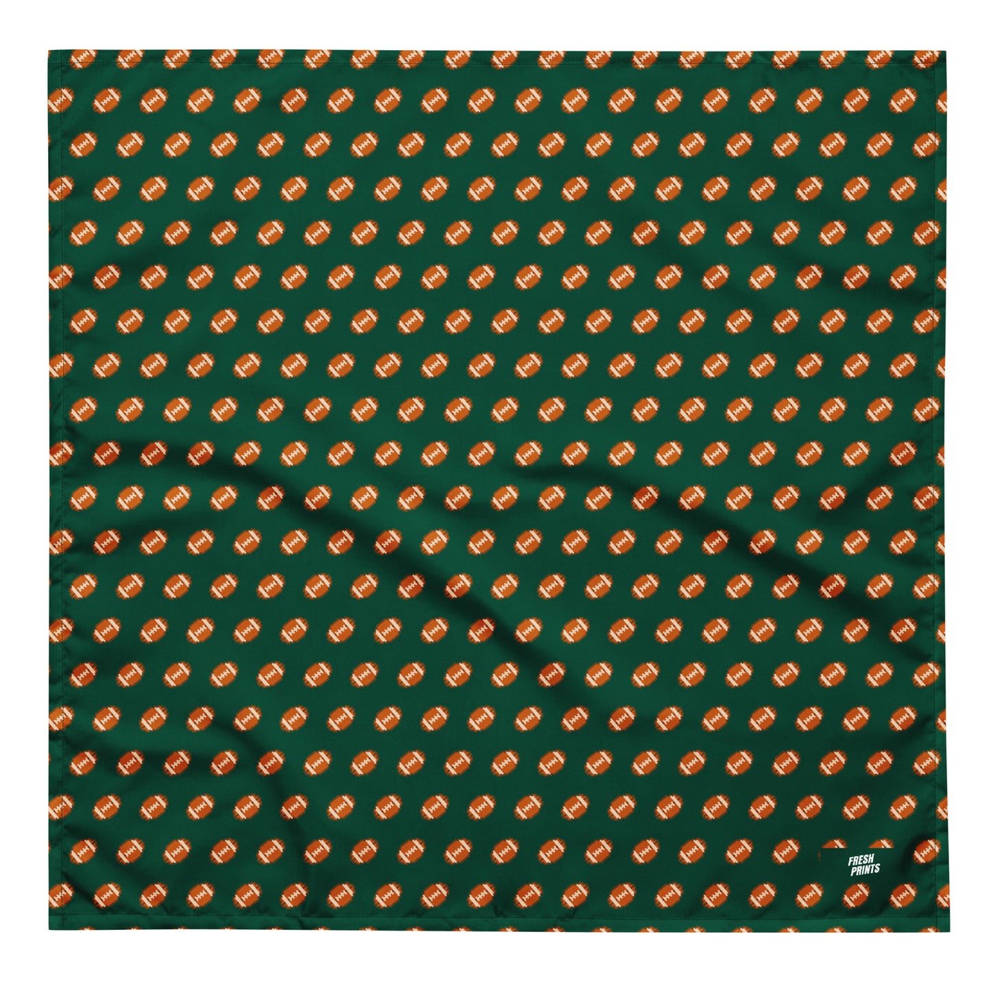 Pixel Football bandana -  Green