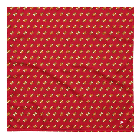 Pixel Football bandana - Red