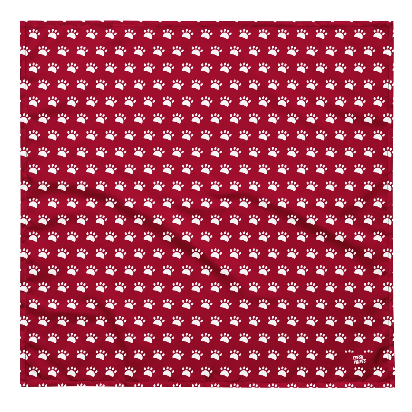 Paws bandana - Burgundy