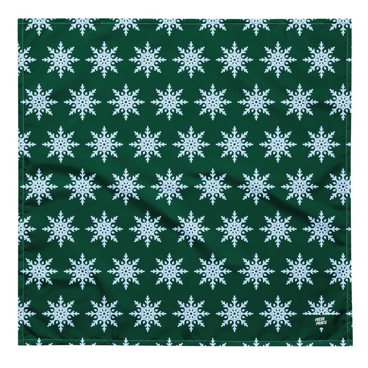 Snowflake bandana - Green