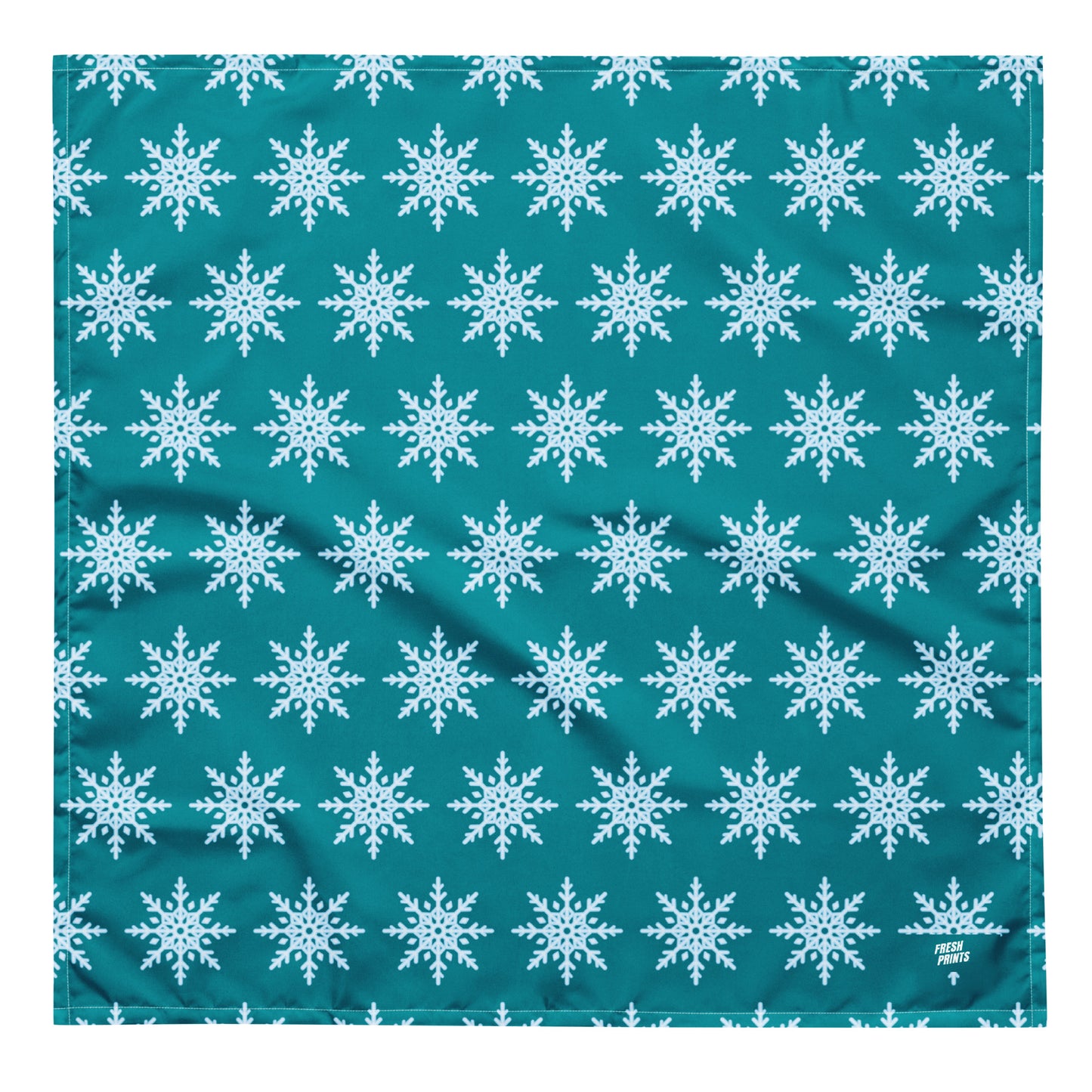 Snowflake bandana - Blue