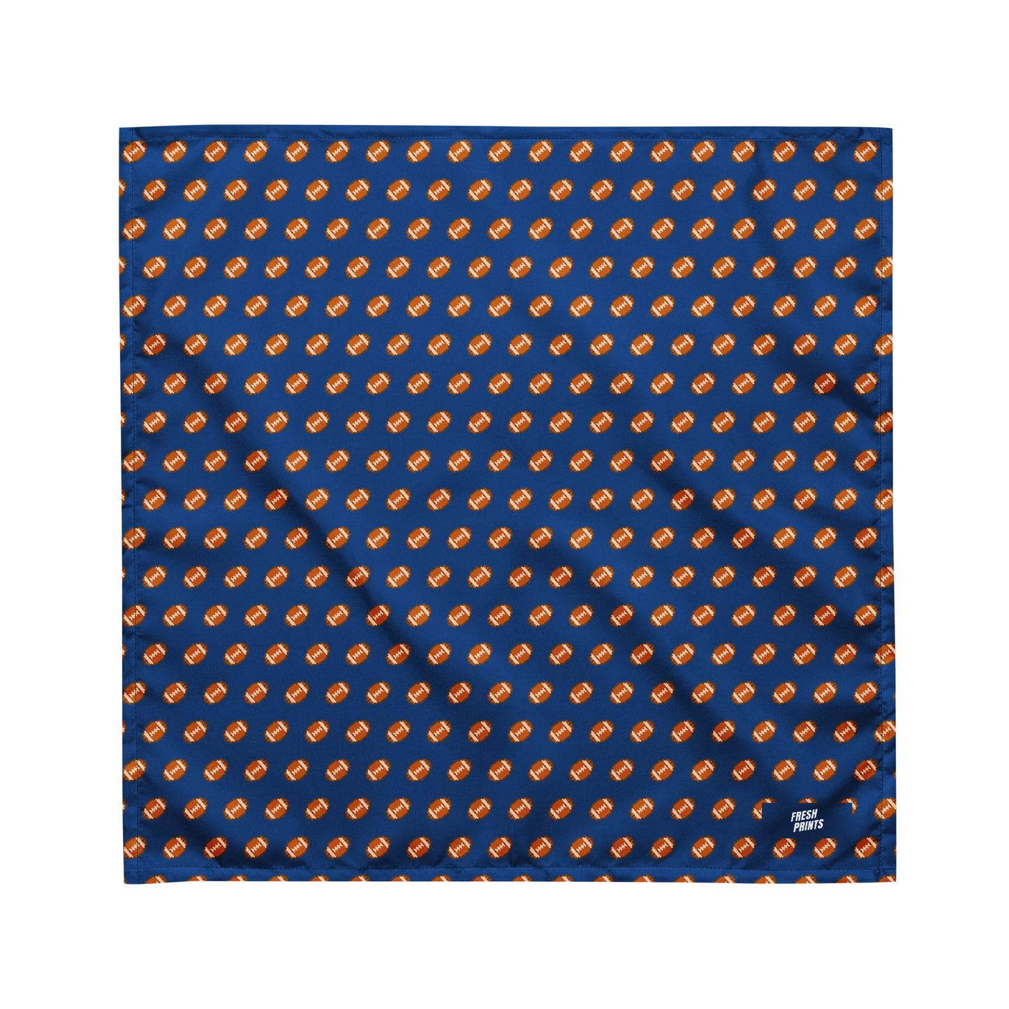 Pixel Football bandana - Blue