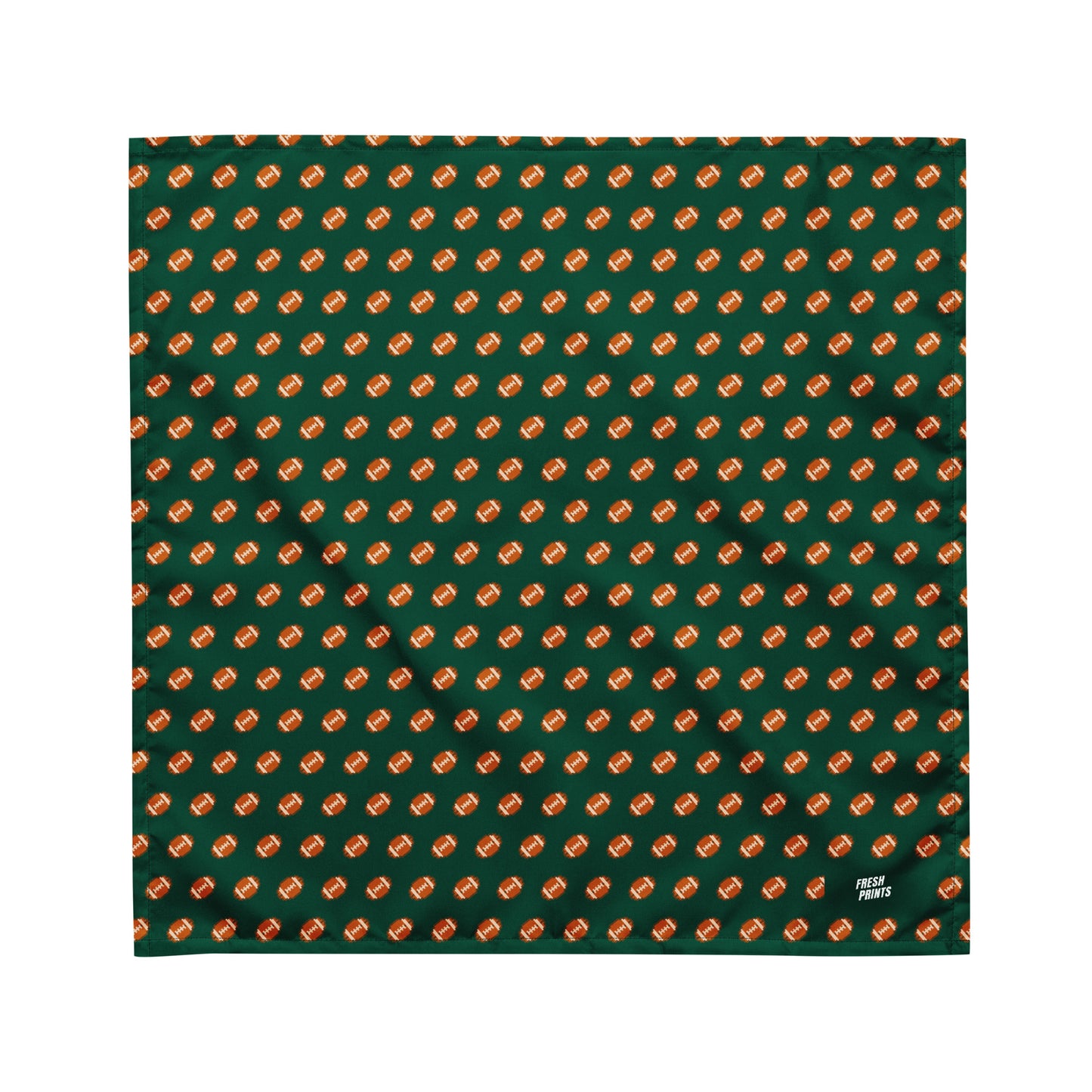 Pixel Football bandana -  Green