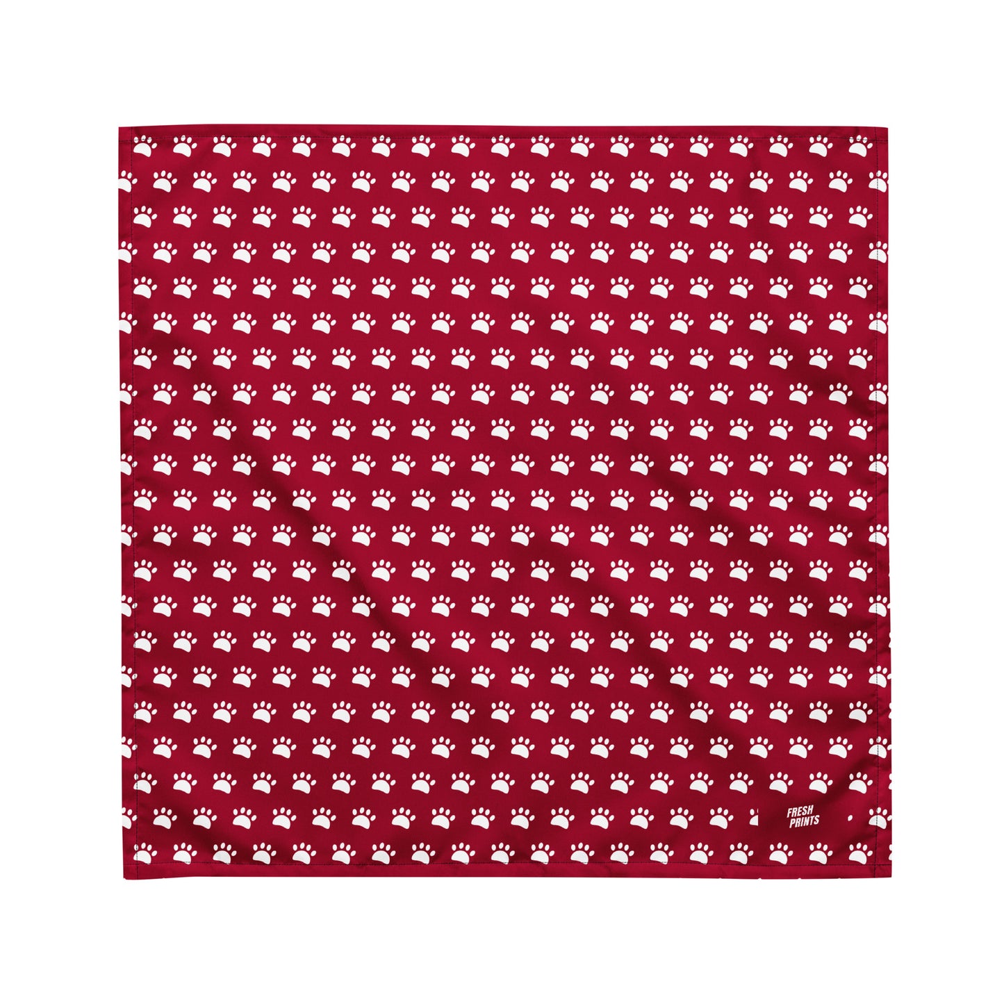 Paws bandana - Burgundy