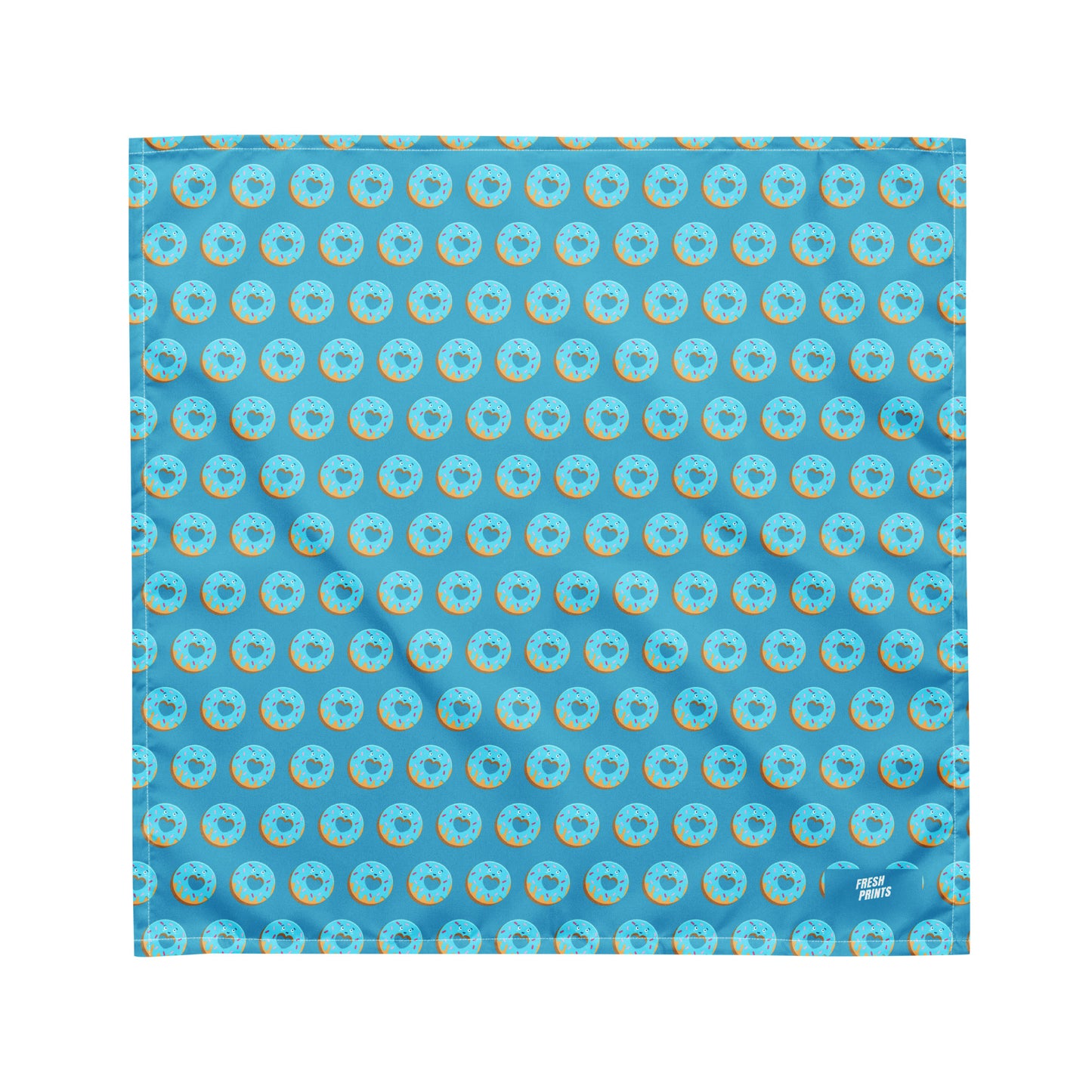 Donut bandana - Bright Blue