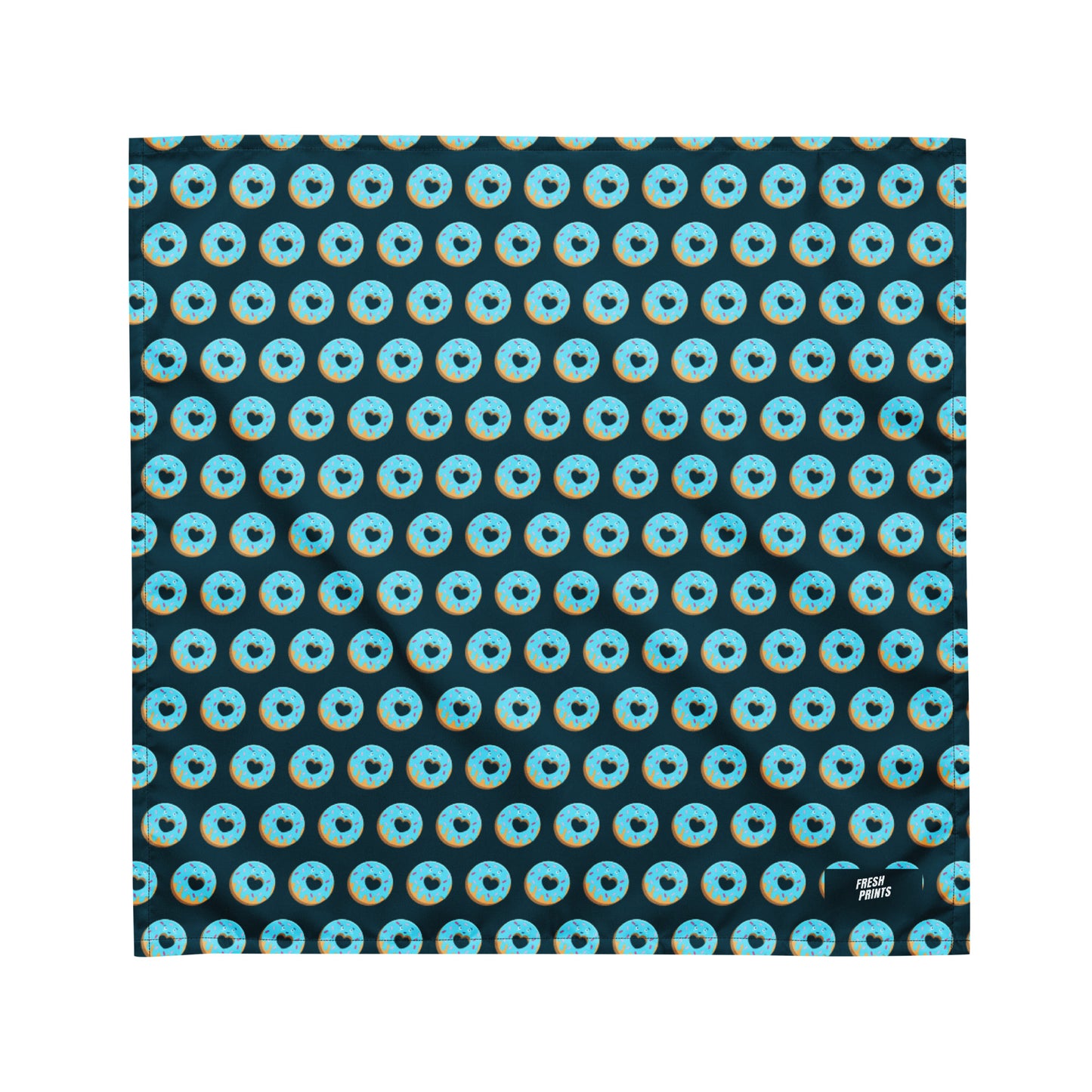 Donut bandana - Blue