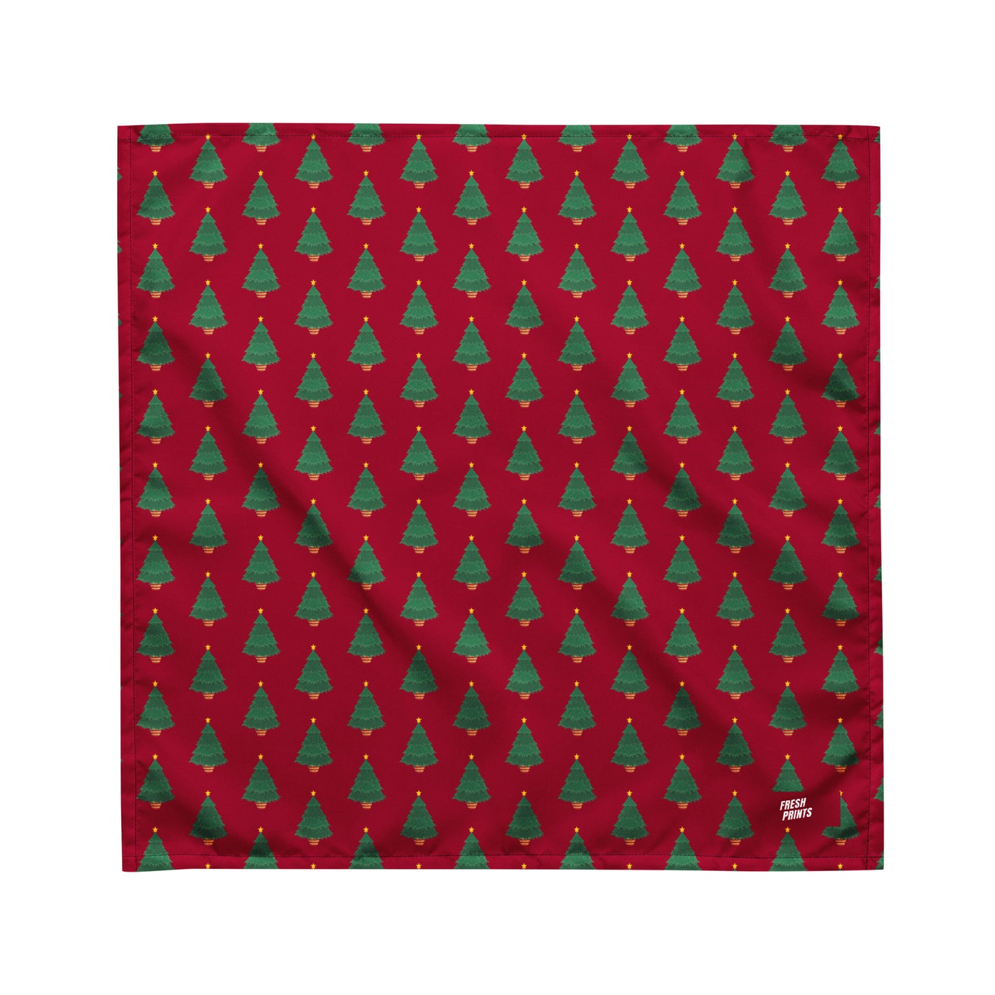 Christmas Tree bandana - Red