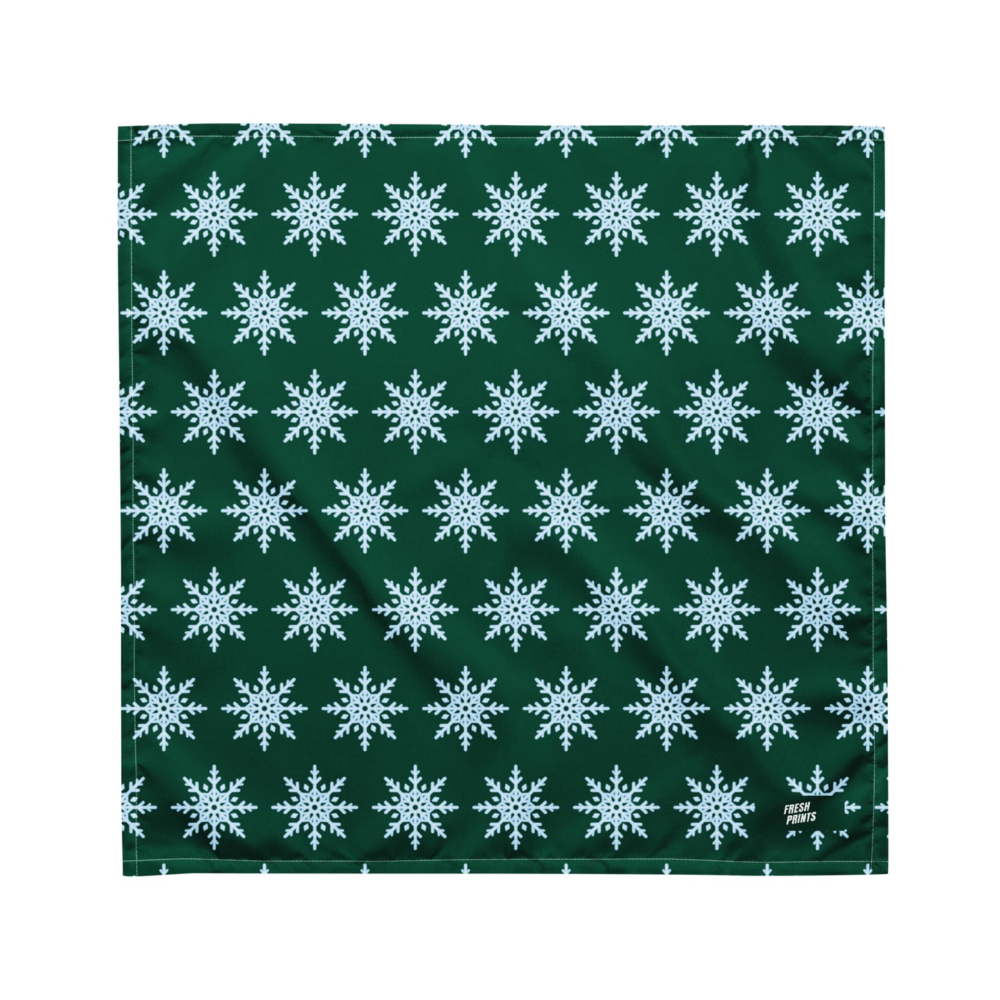 Snowflake bandana - Green