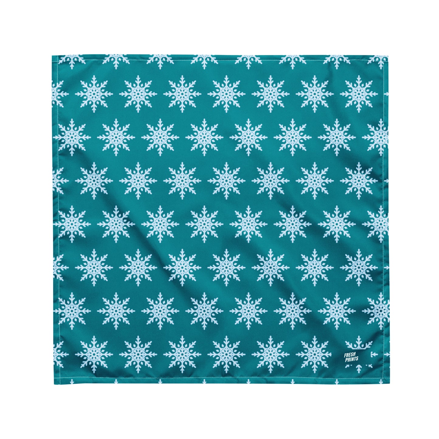 Snowflake bandana - Blue