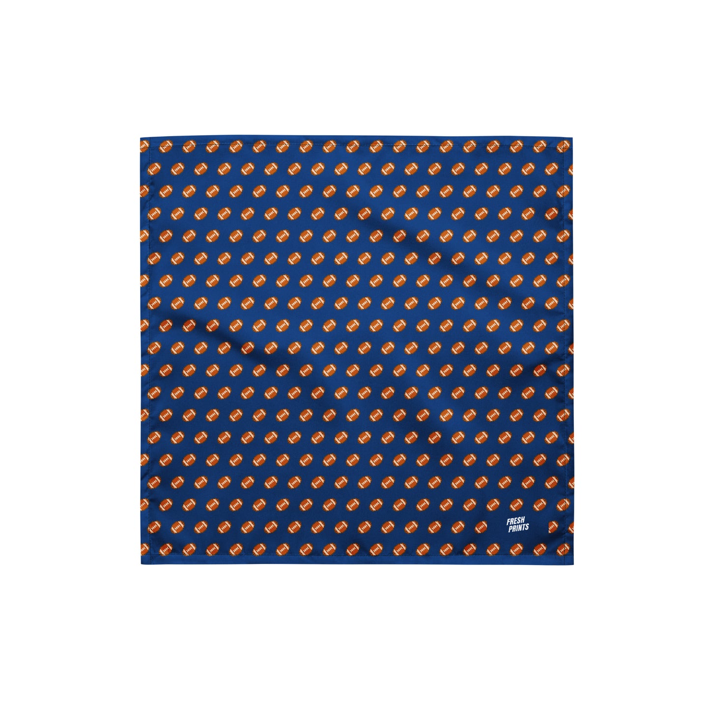 Pixel Football bandana - Blue