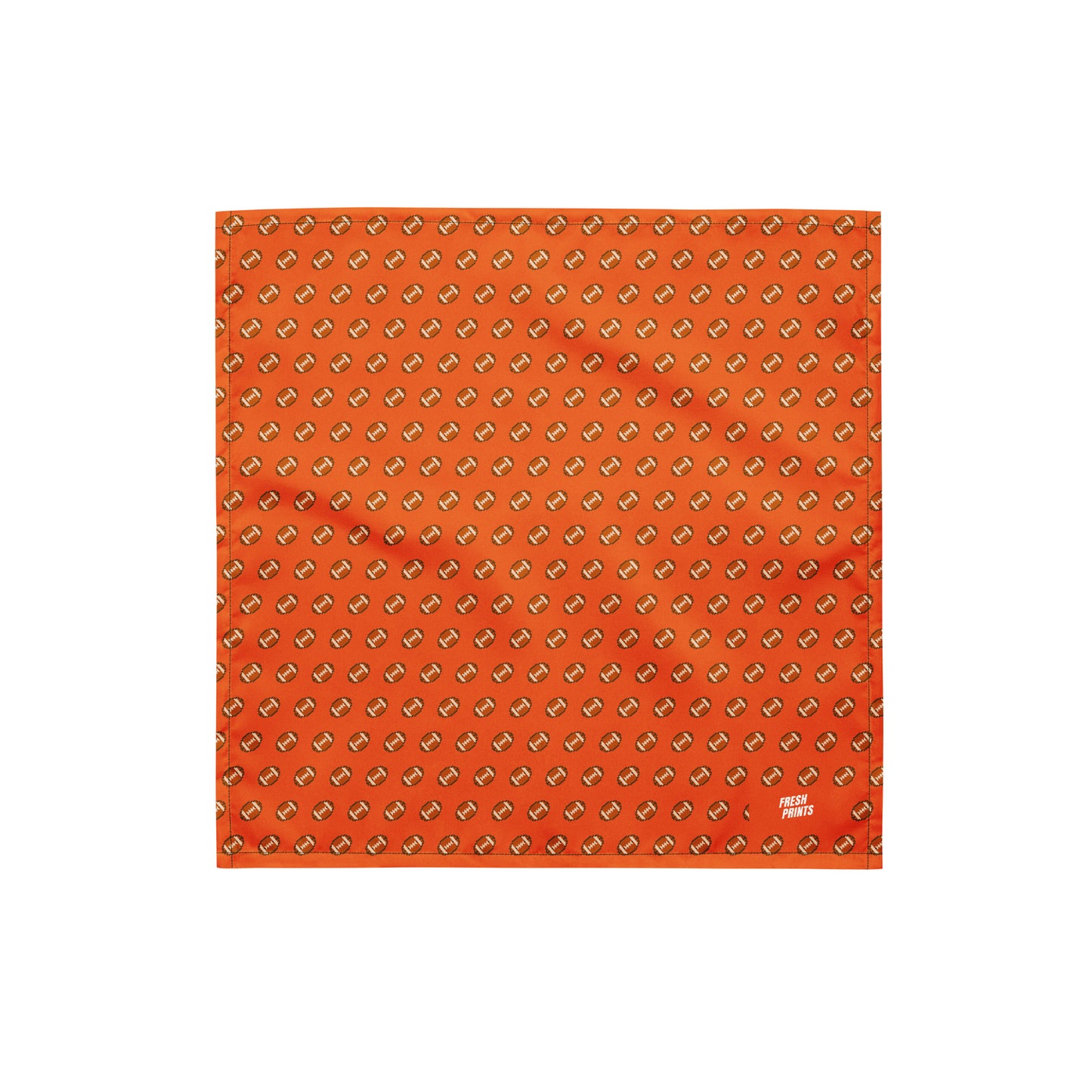 Pixel Football bandana - Orange