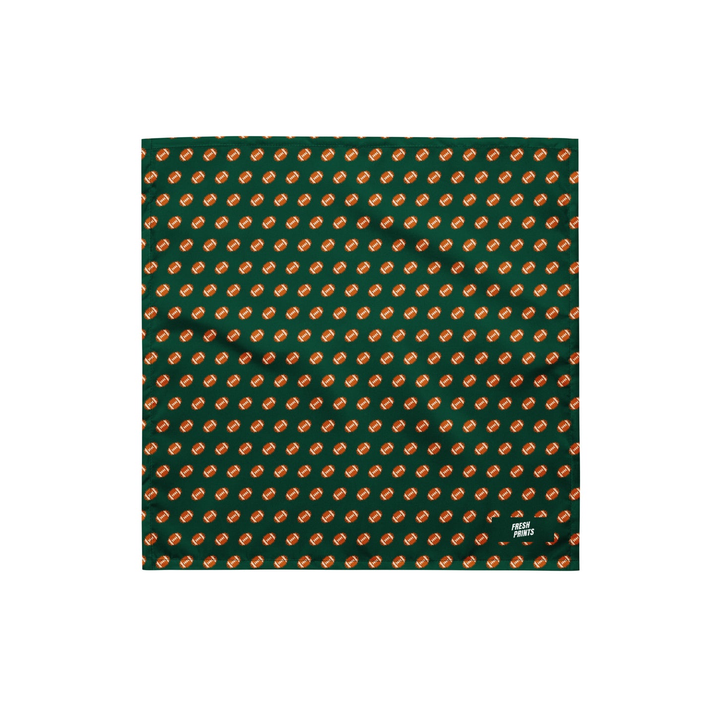 Pixel Football bandana -  Green