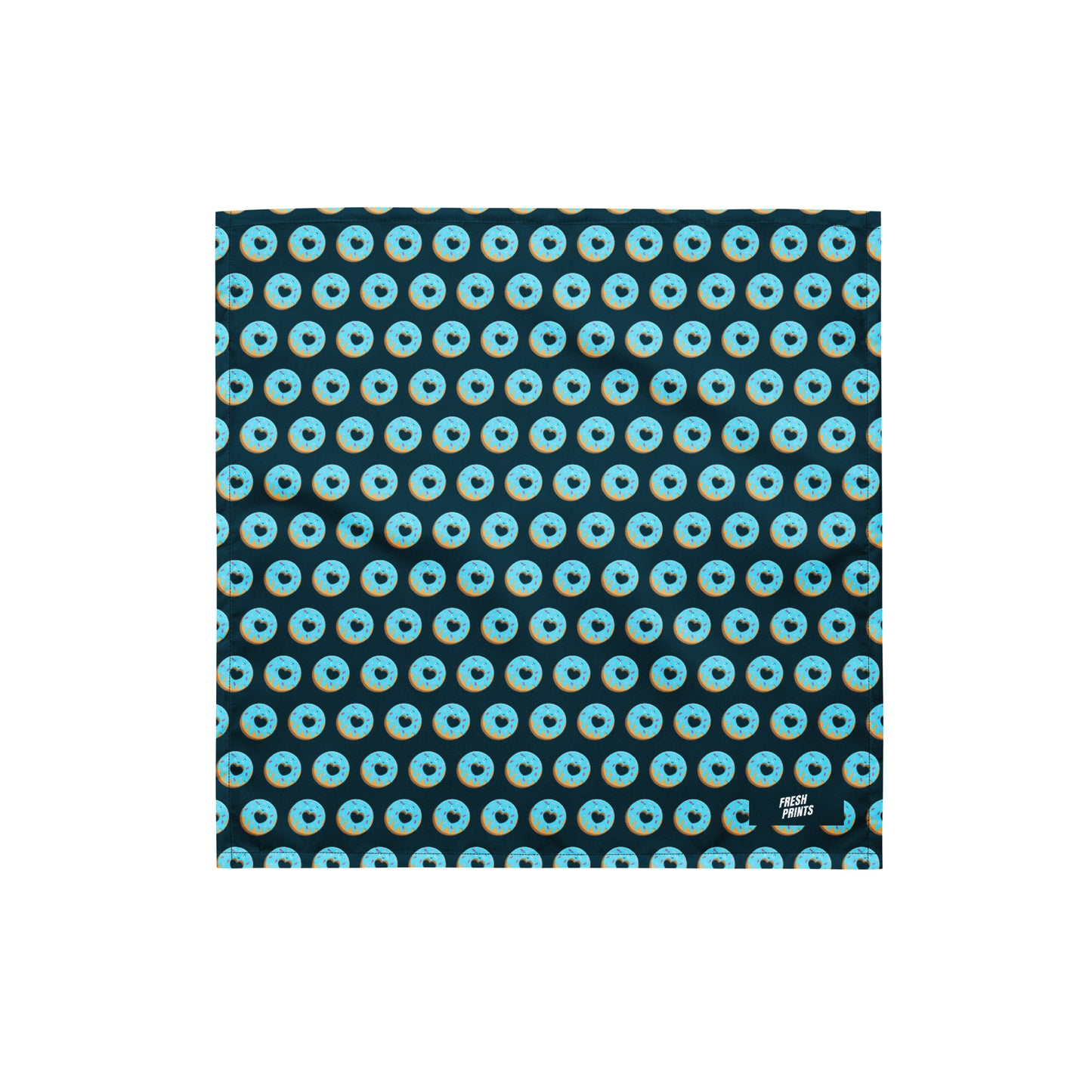 Donut bandana - Blue