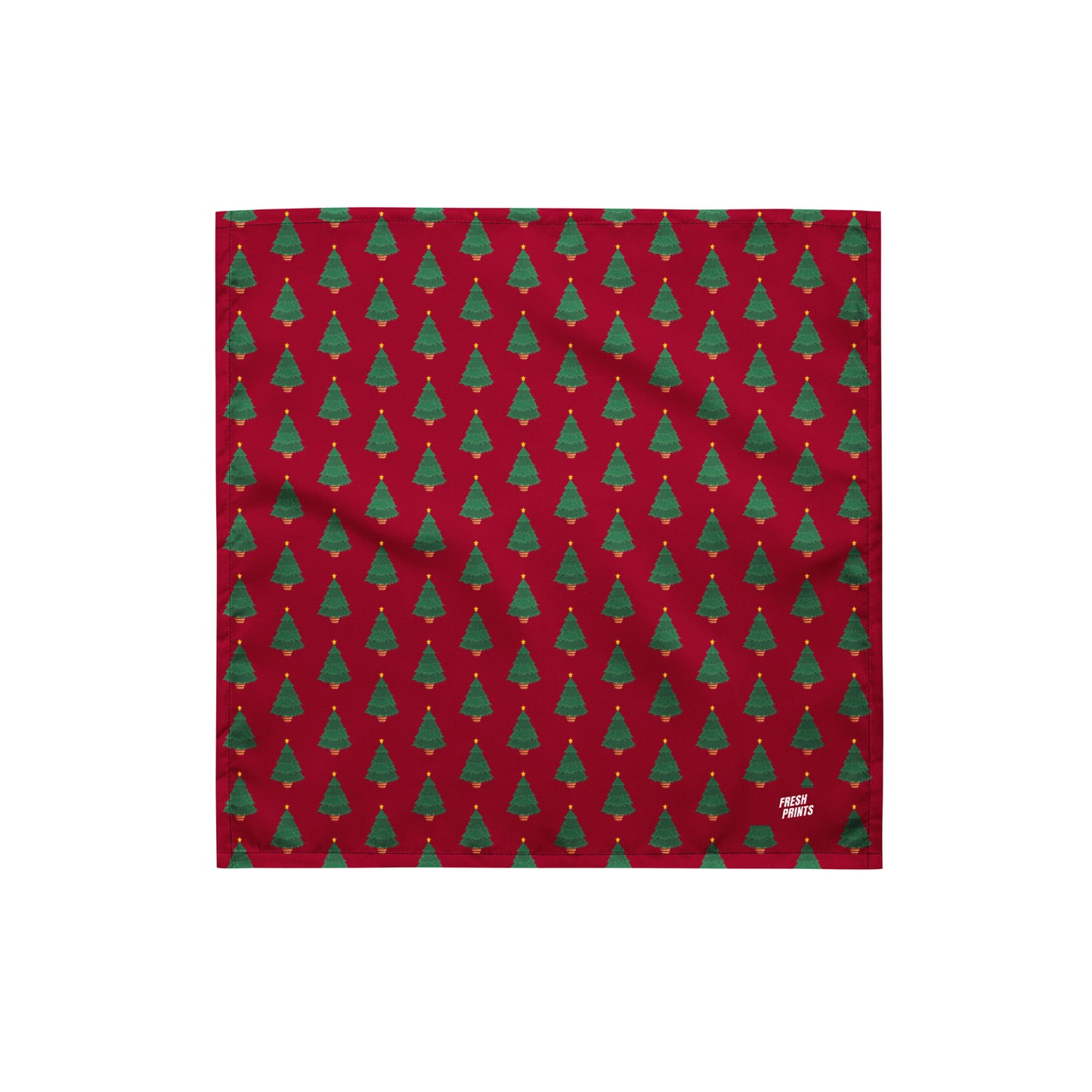 Christmas Tree bandana - Red