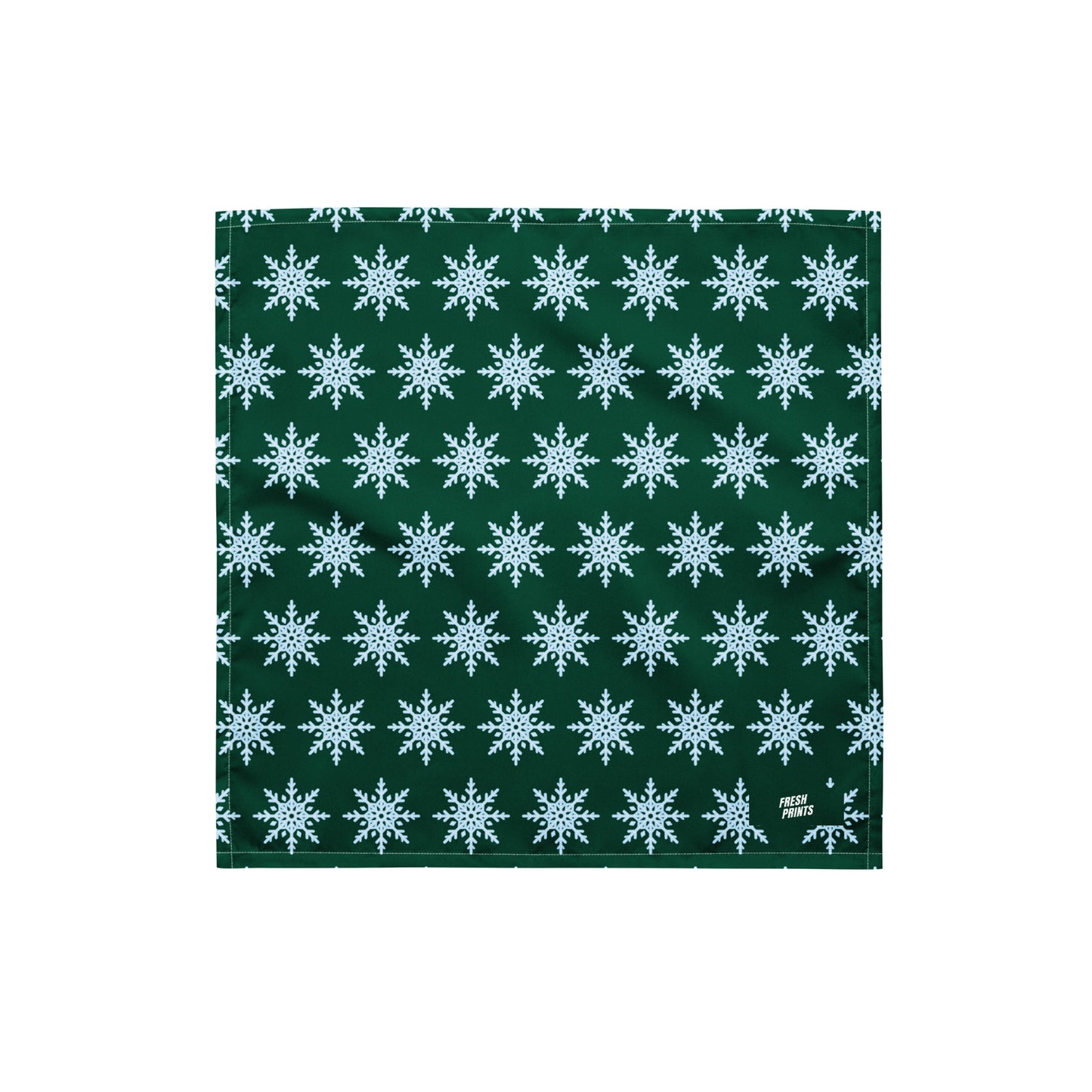 Snowflake bandana - Green