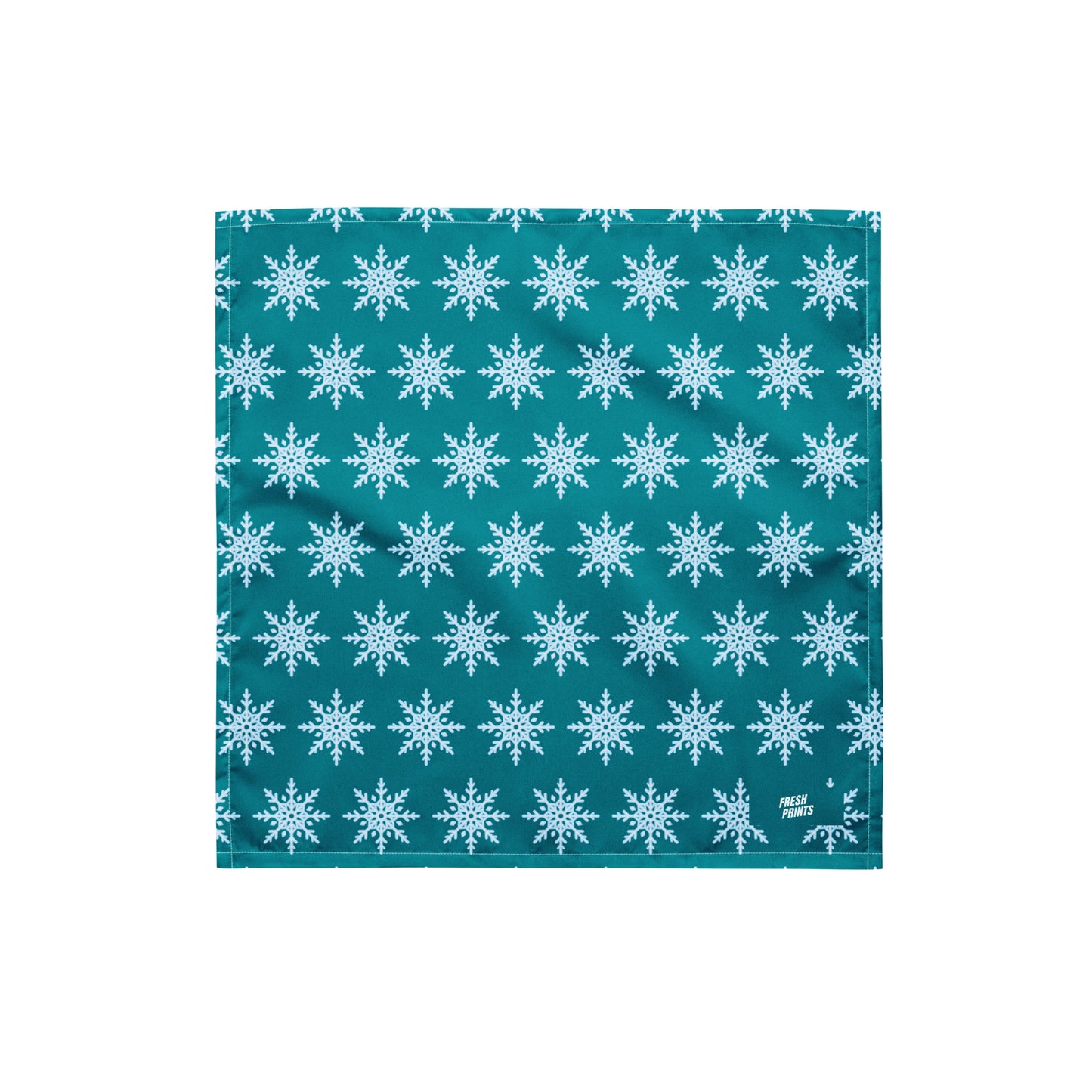 Snowflake bandana - Blue