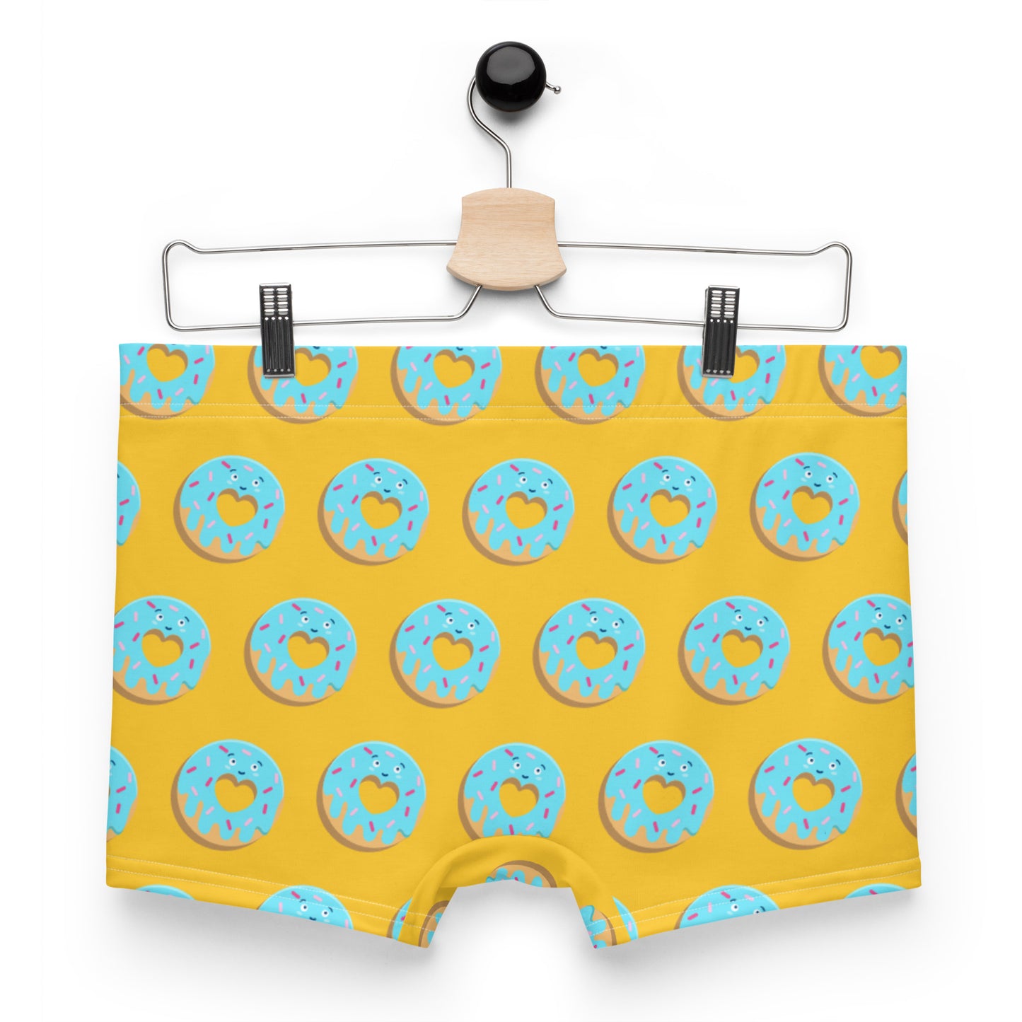 Donut Boxer Briefs - Yellow