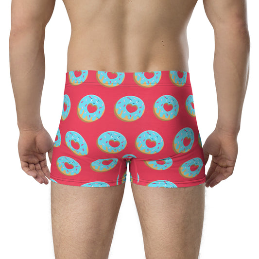 Donut Bright Pink Boxer Briefs