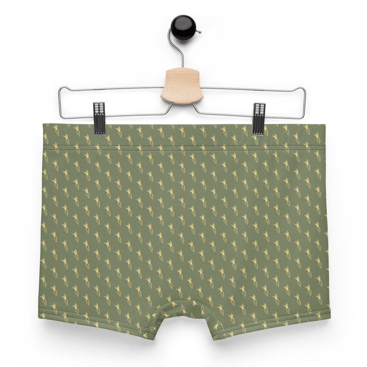 Carrot Boxer Briefs - Beige & Yellow