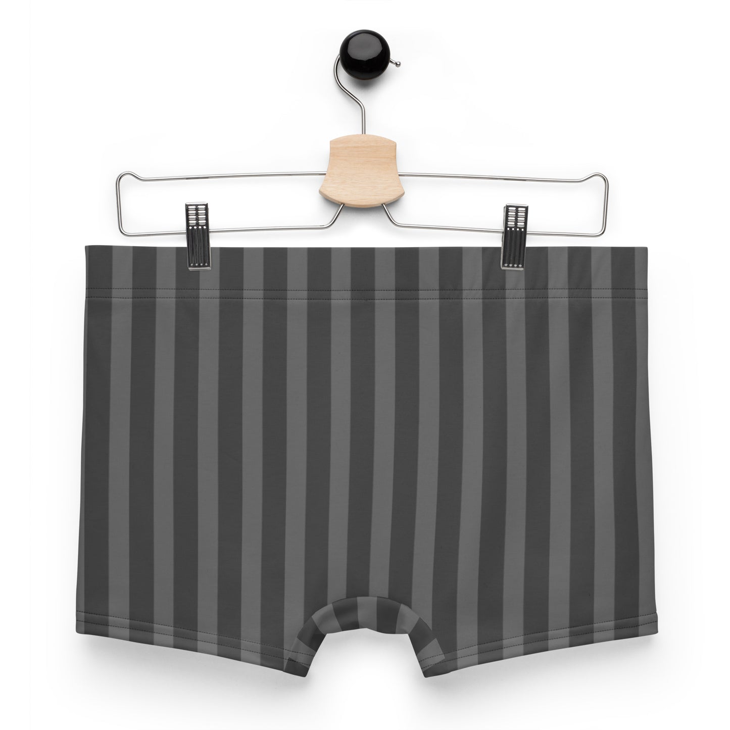 Stripe Boxer Briefs - Charcoal