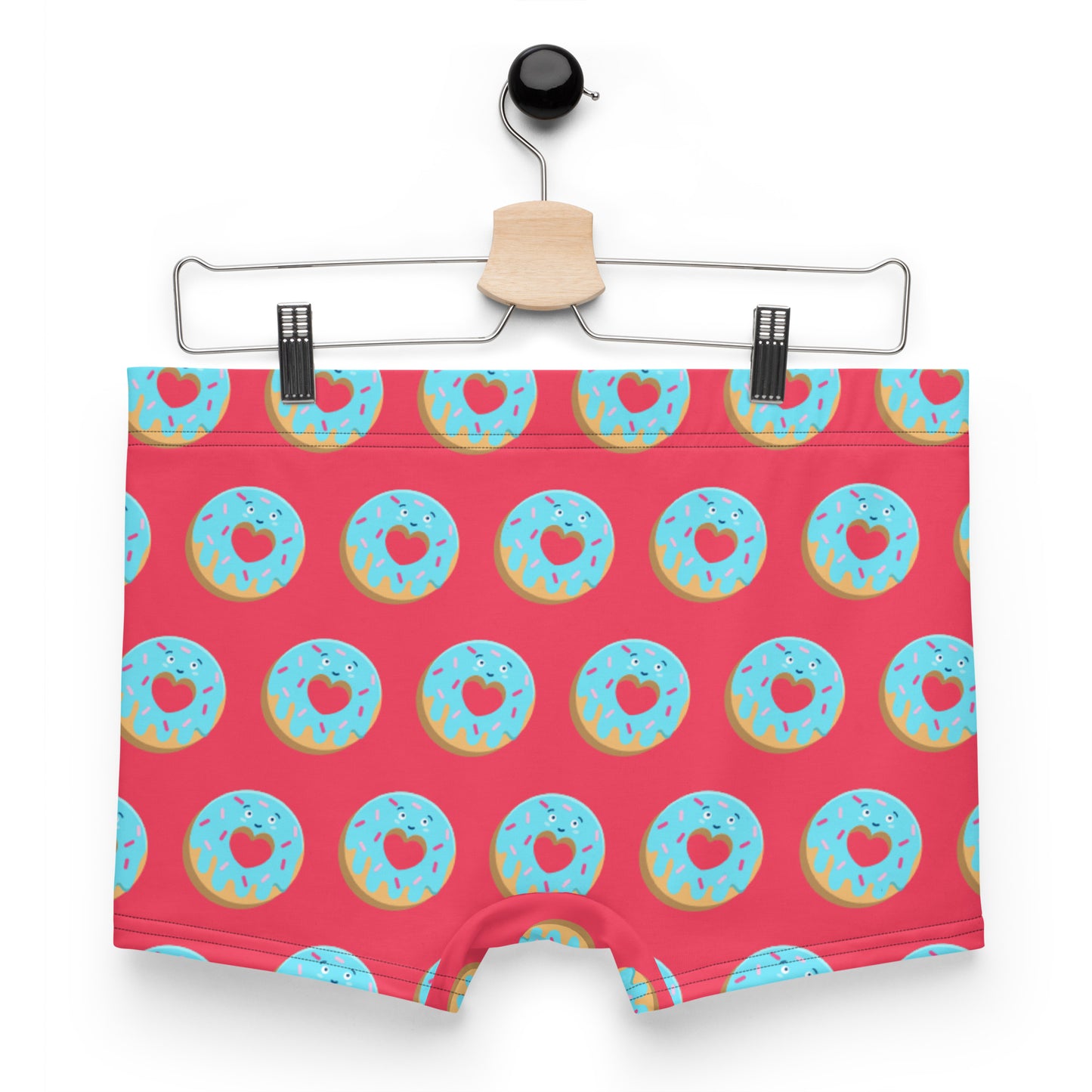 Donut Bright Pink Boxer Briefs