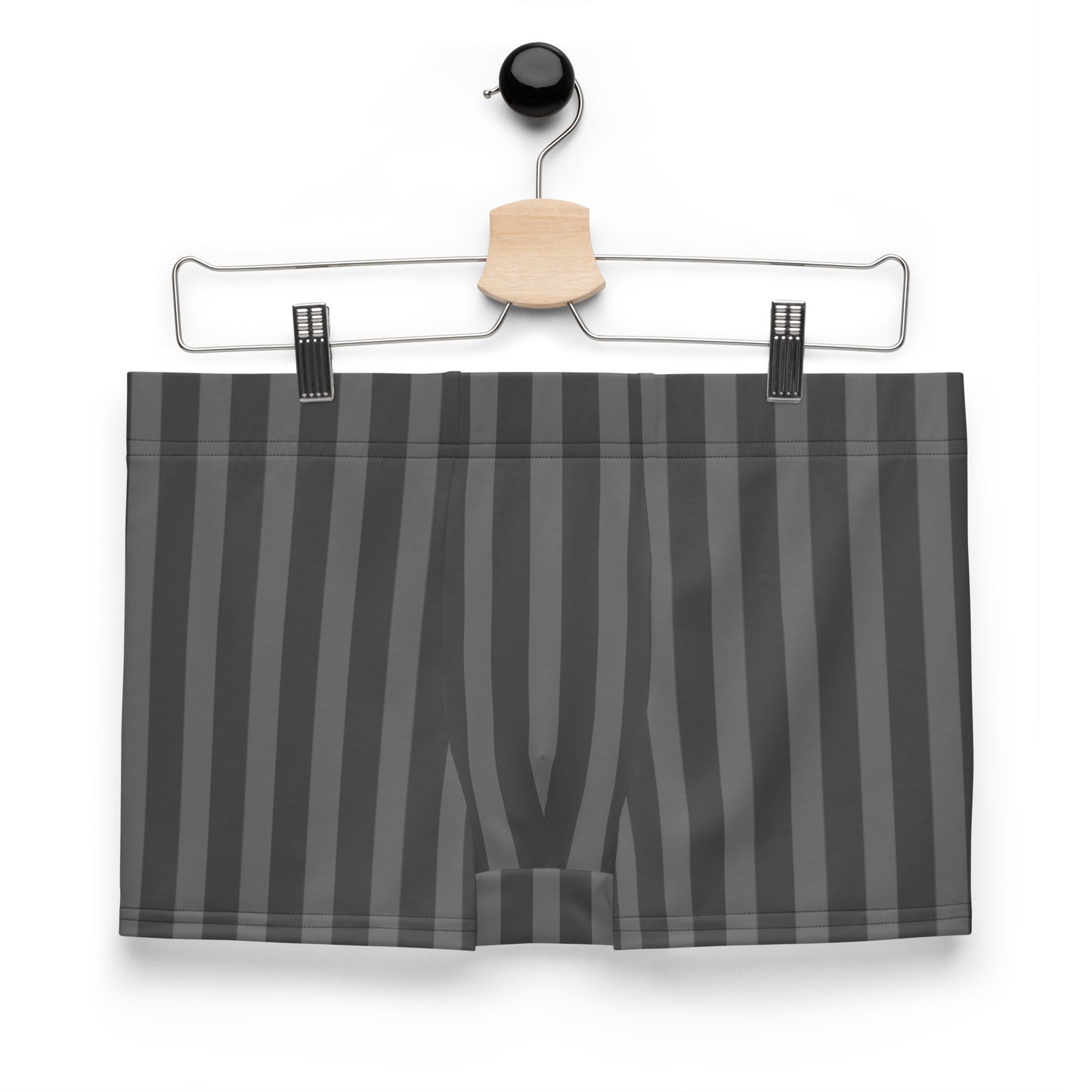 Stripe Boxer Briefs - Charcoal