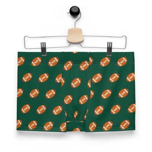 Pixel Football Boxer Briefs - Green