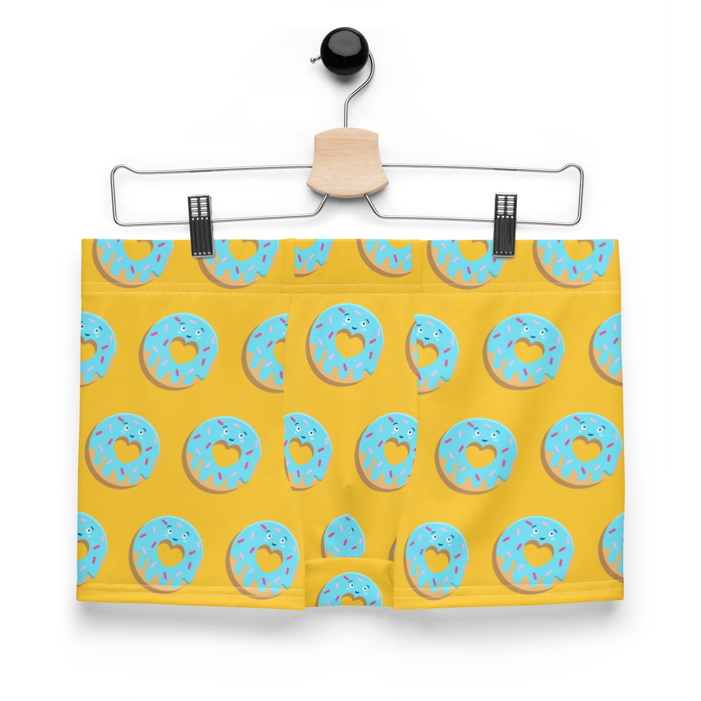 Donut Boxer Briefs - Yellow