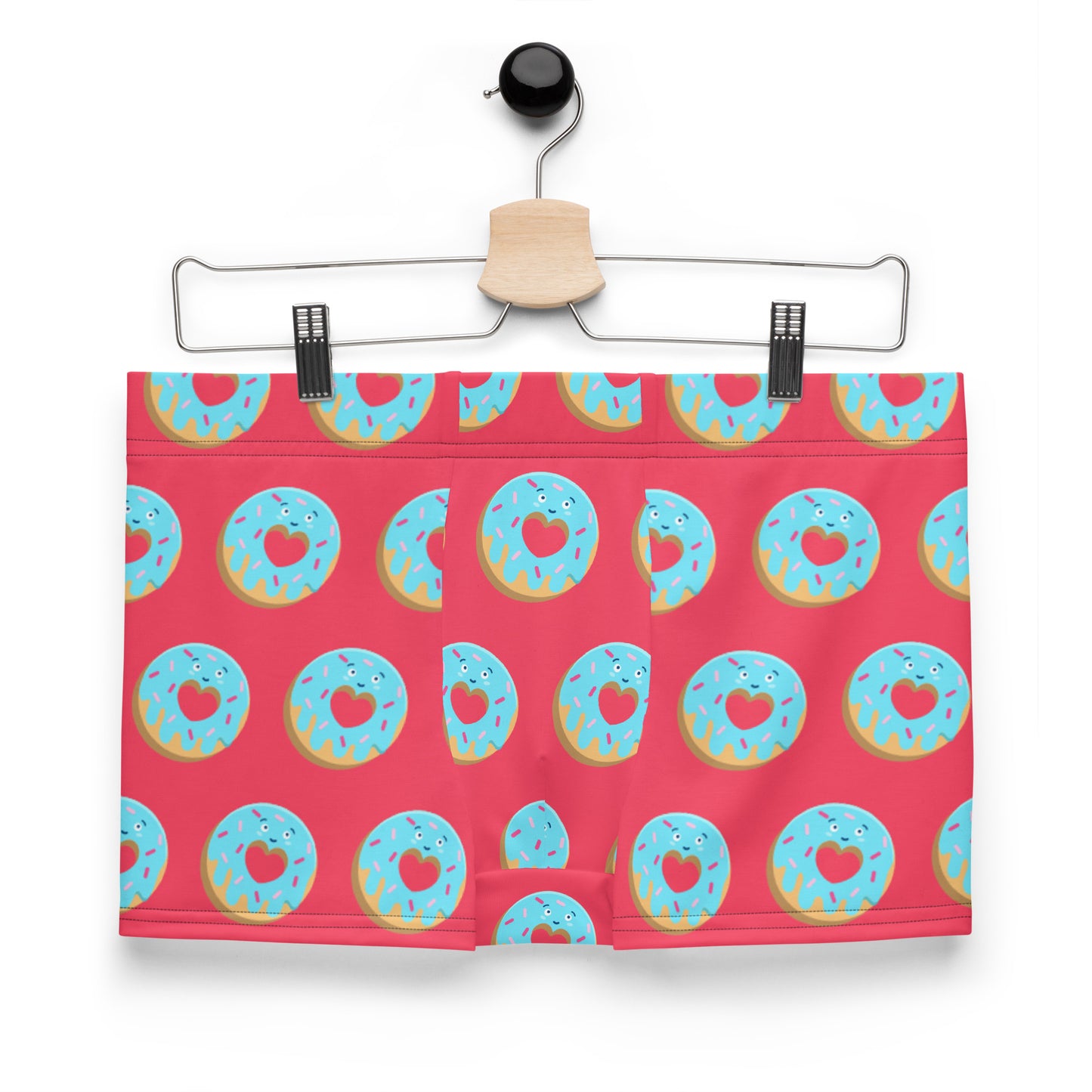 Donut Bright Pink Boxer Briefs