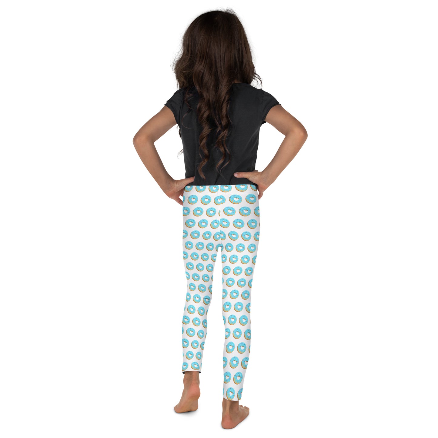 Donut Kid's Leggings - White