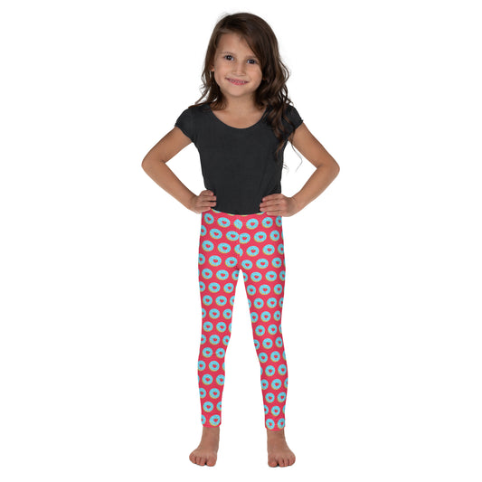 Donut Bright Kid's Leggings - Pink