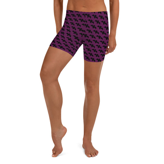 Bat Shorts - Purple