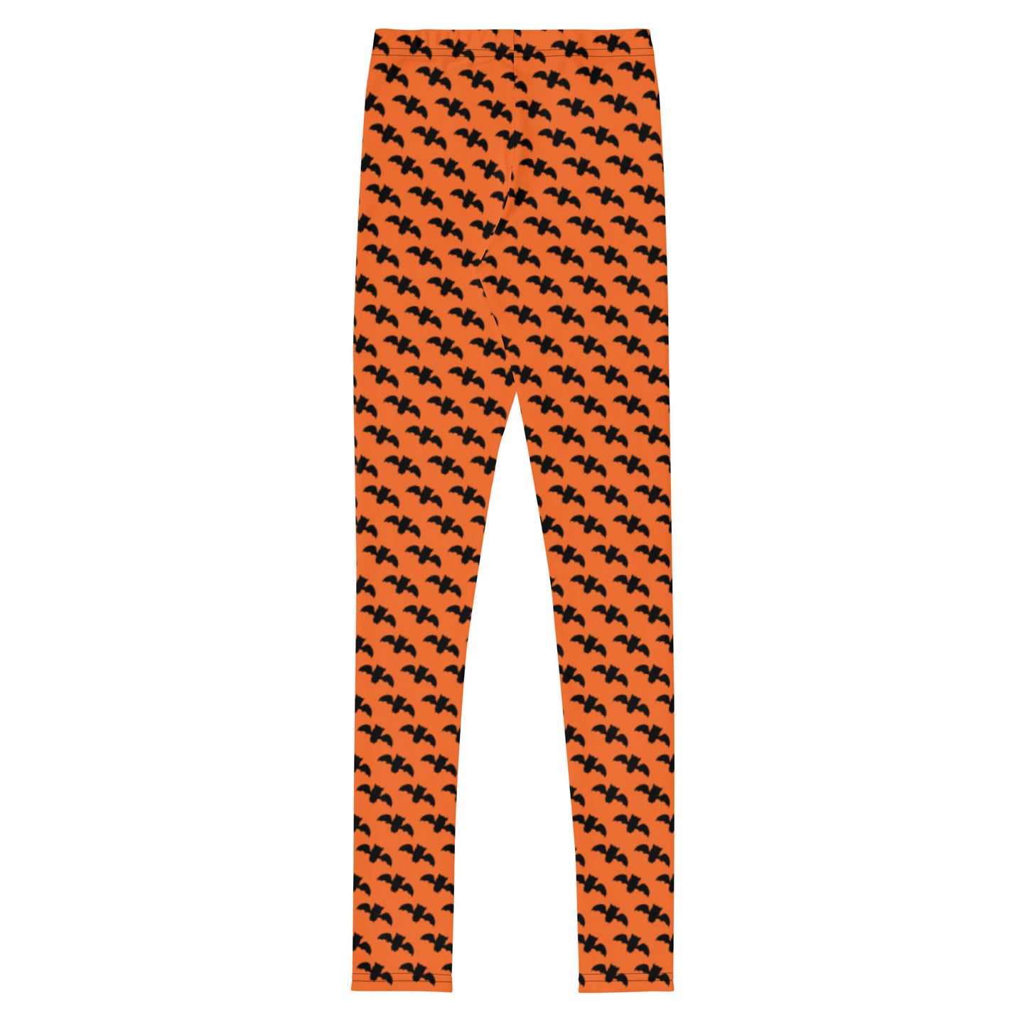 Bat Youth Leggings - Orange