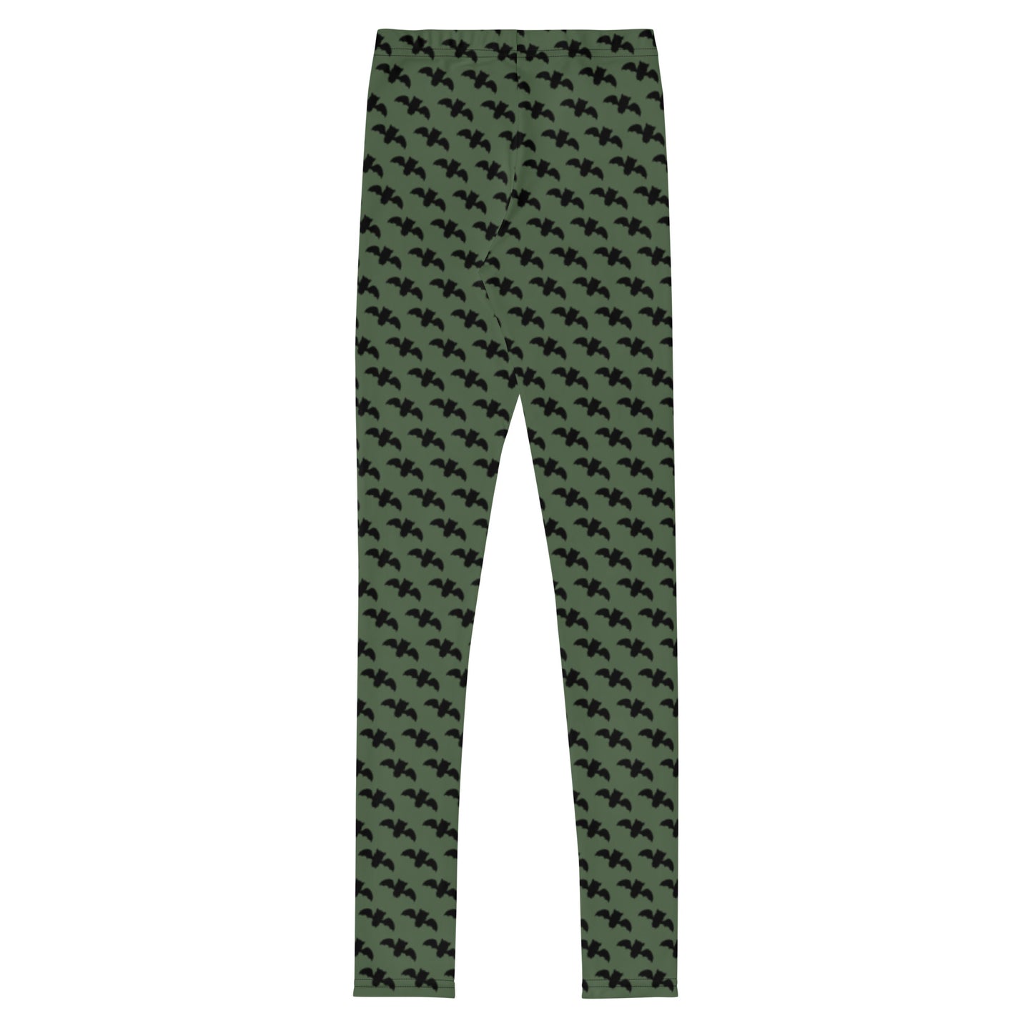 Bat Youth Leggings - Green