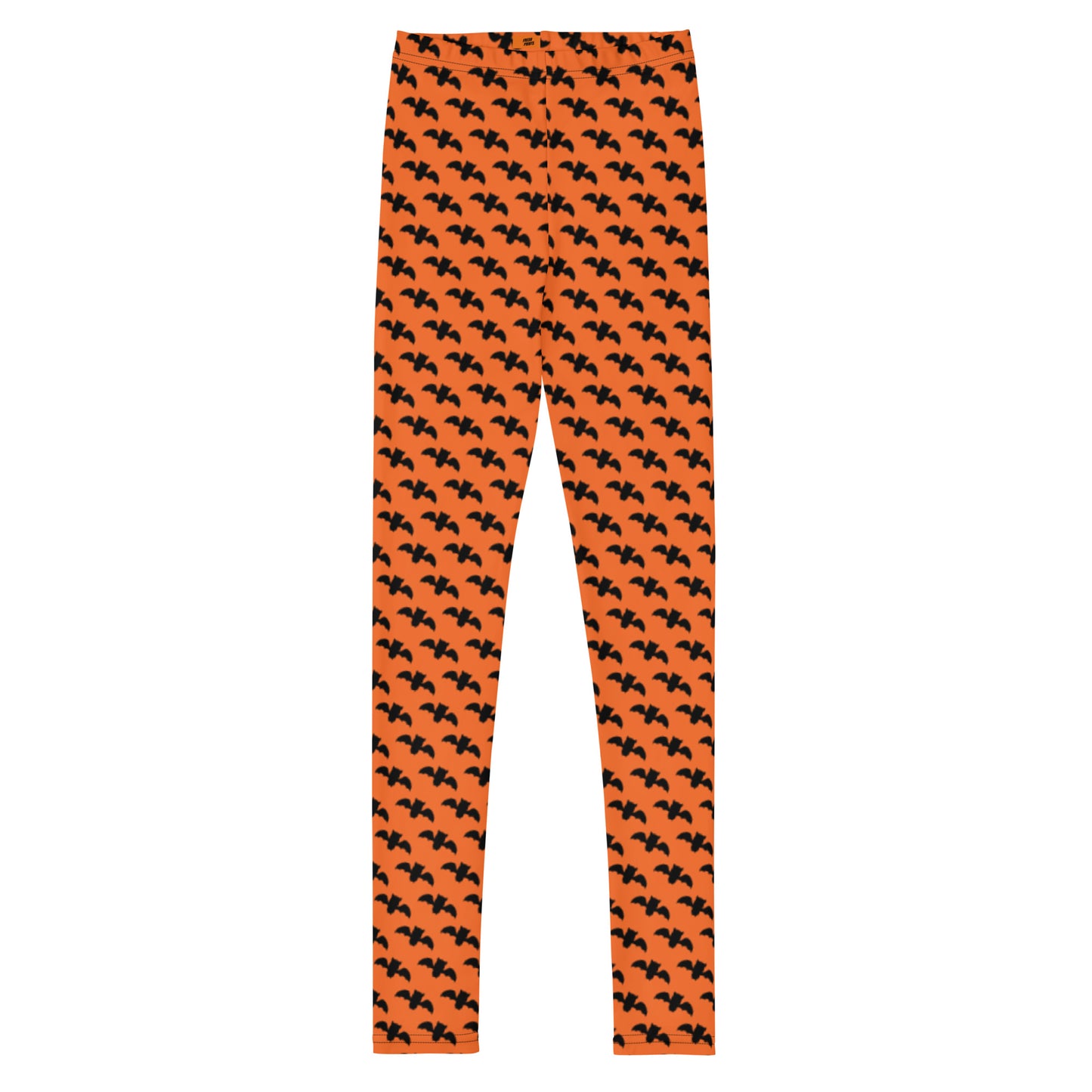 Bat Youth Leggings - Orange