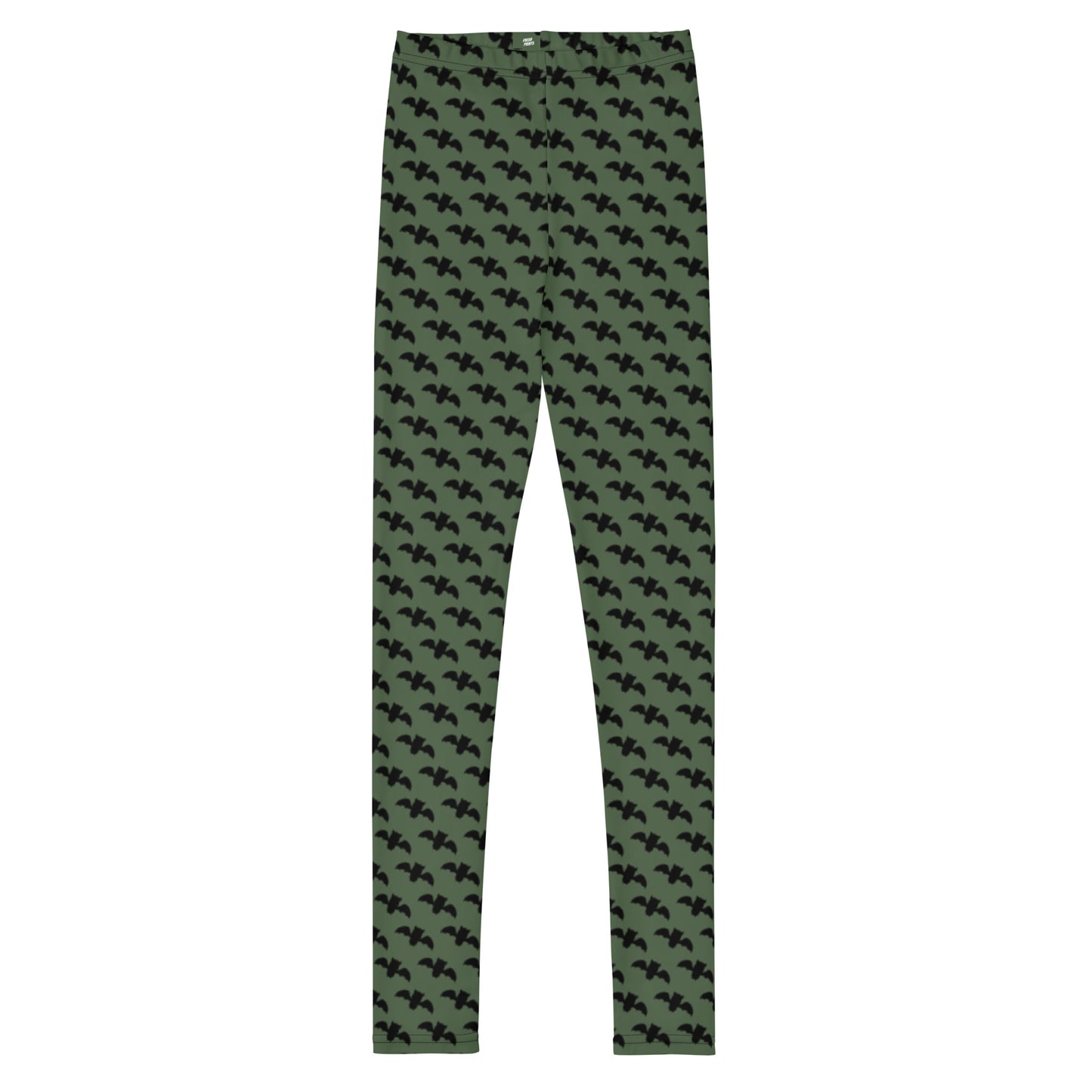 Bat Youth Leggings - Green