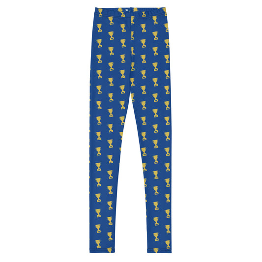 Trophy Youth Leggings - Blue