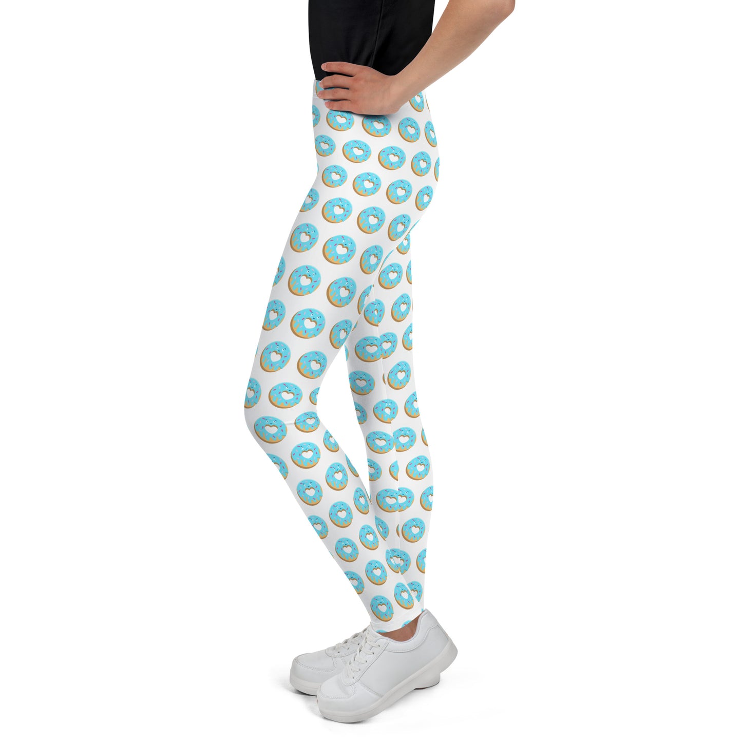 Donut Youth Leggings - White