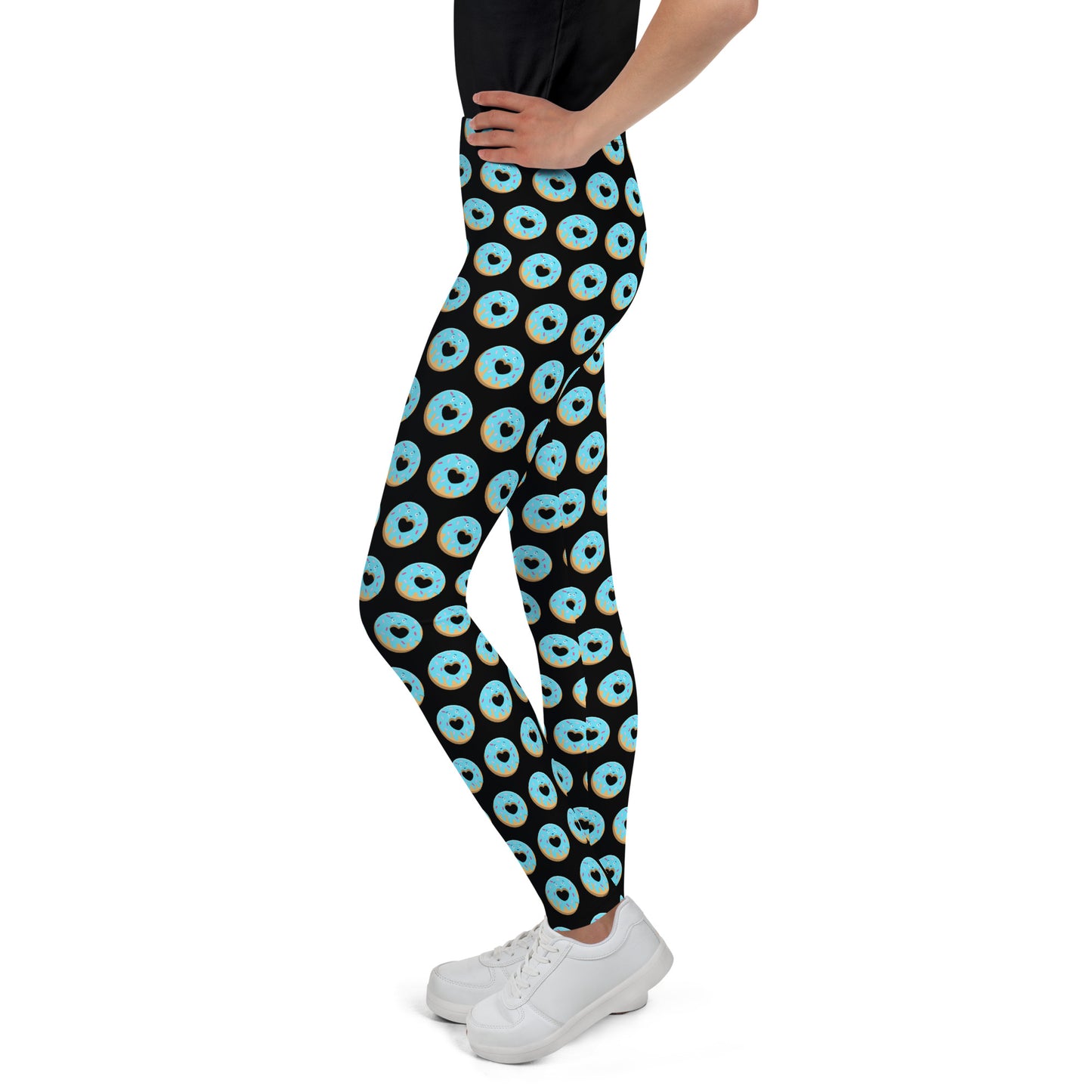 Donut Youth Leggings - Black