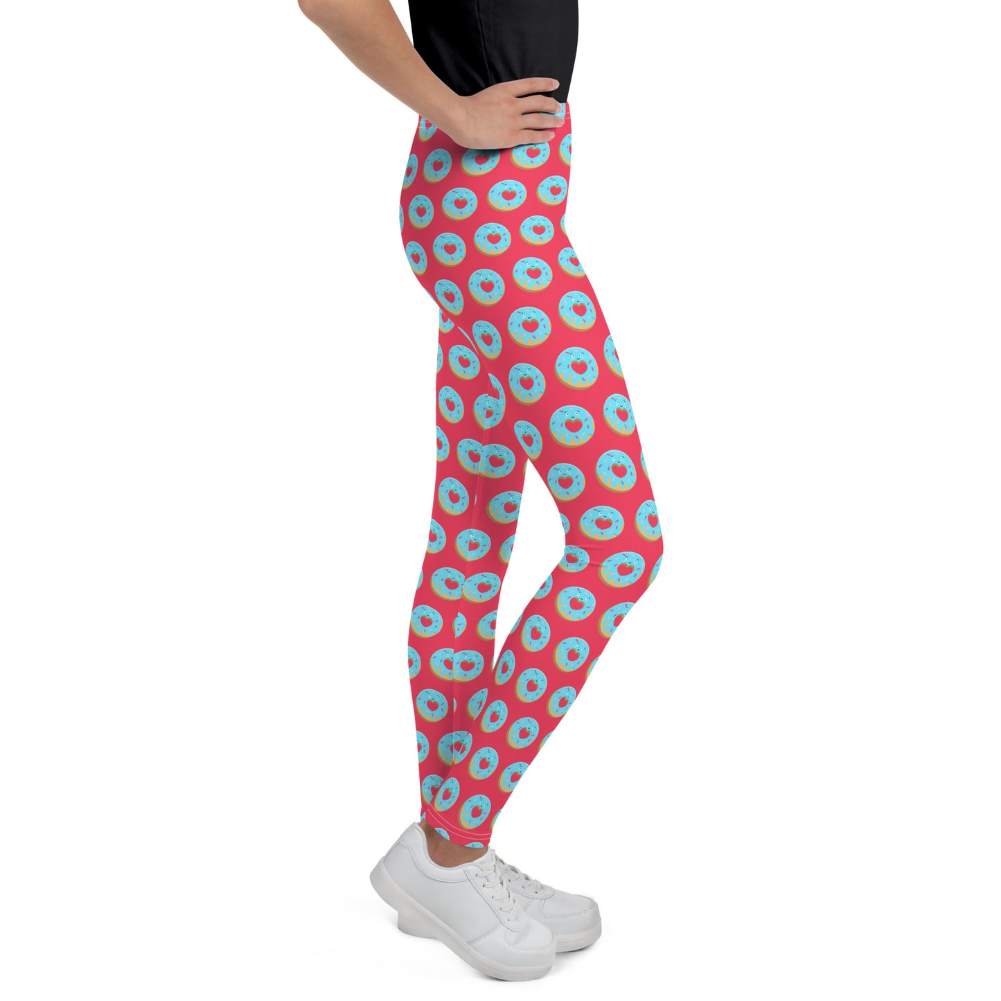 Donut Bright Youth Leggings - Pink