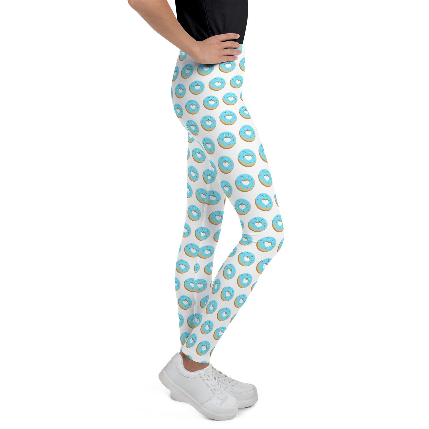 Donut Youth Leggings - White