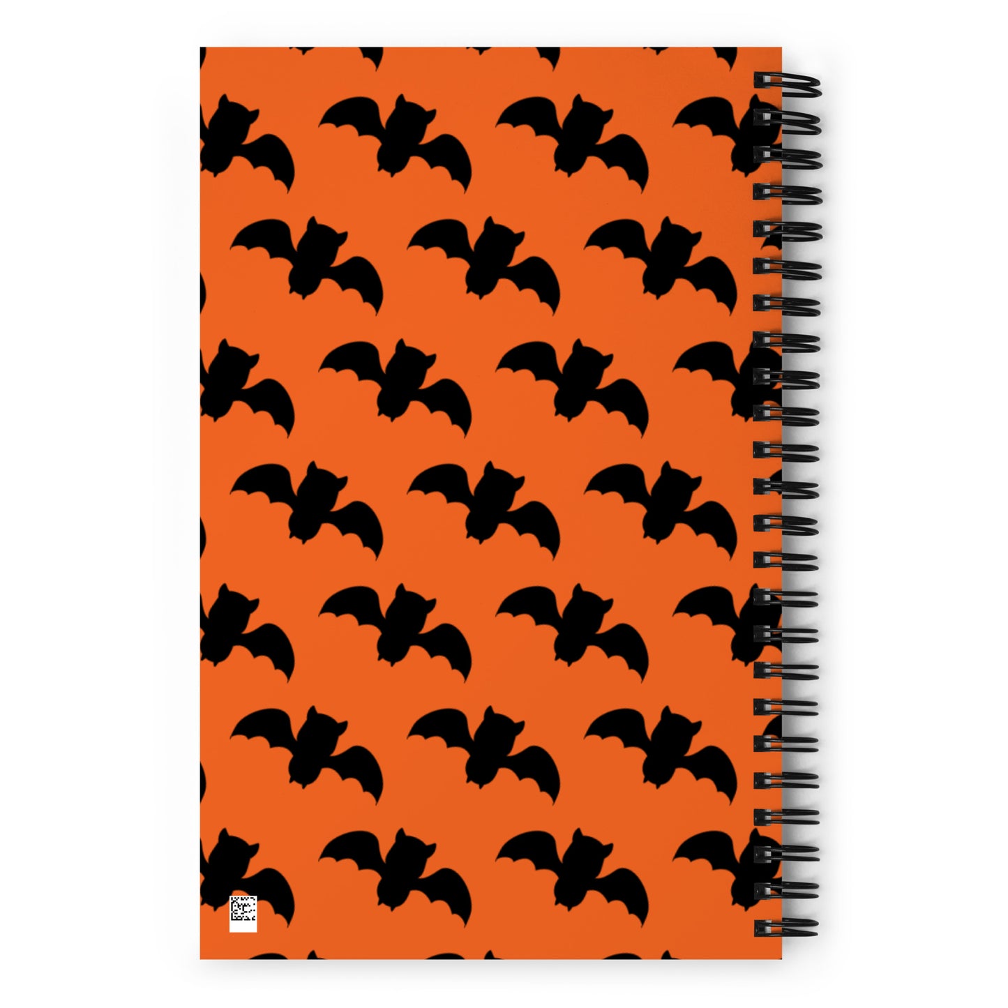 Bat Spiral notebook - Orange