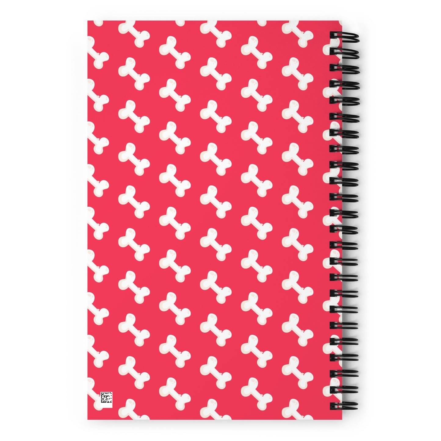 Bones Spiral notebook - Pink