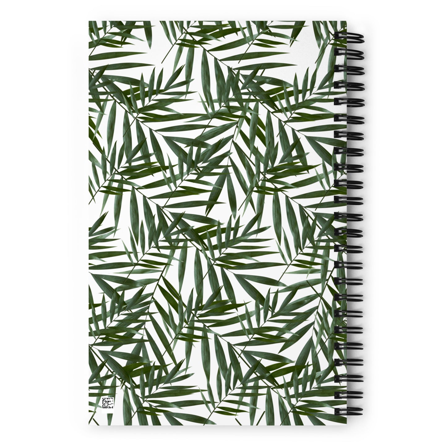 Green Leaf Notebook - White