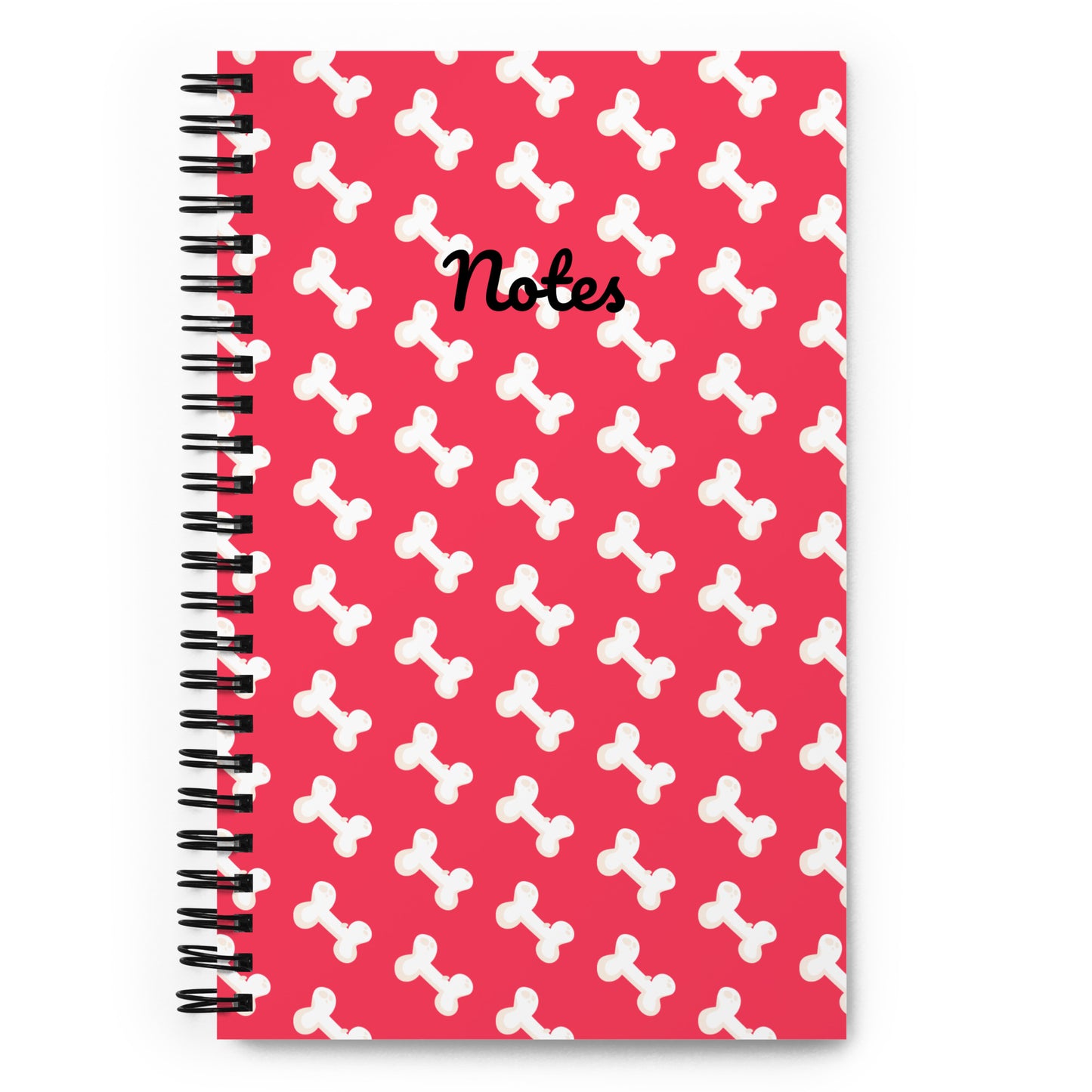 Bones Spiral notebook - Pink