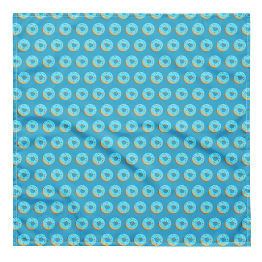 Donut bandana - Bright Blue