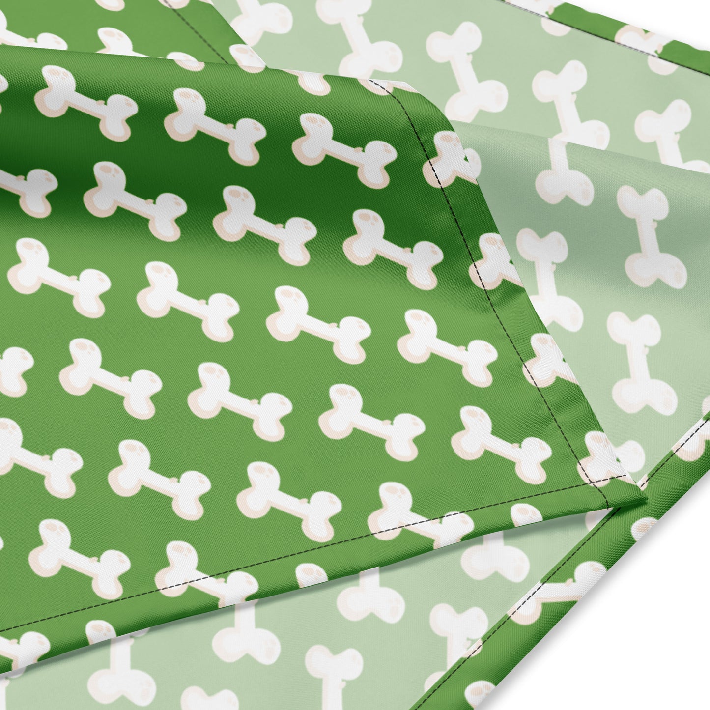 Bone bandana - Green