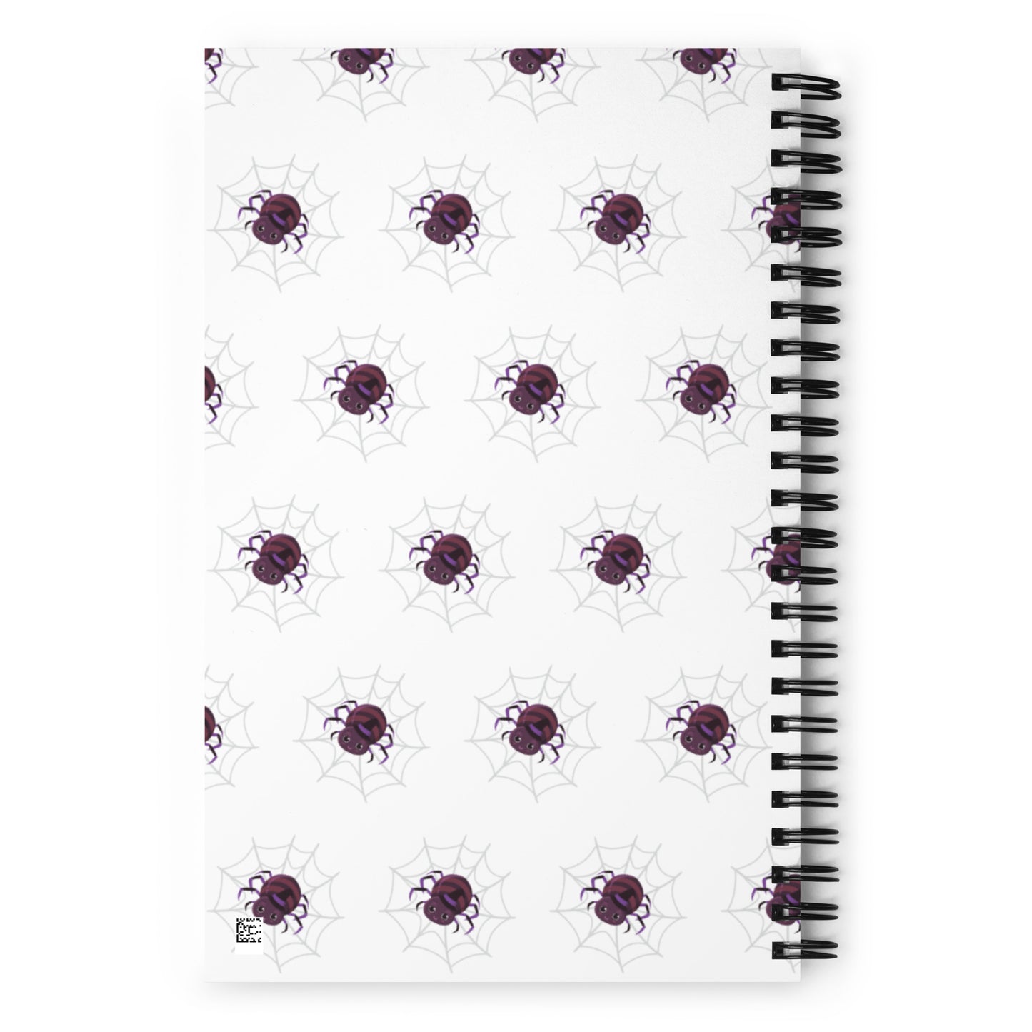 Spiders Spiral notebook - White